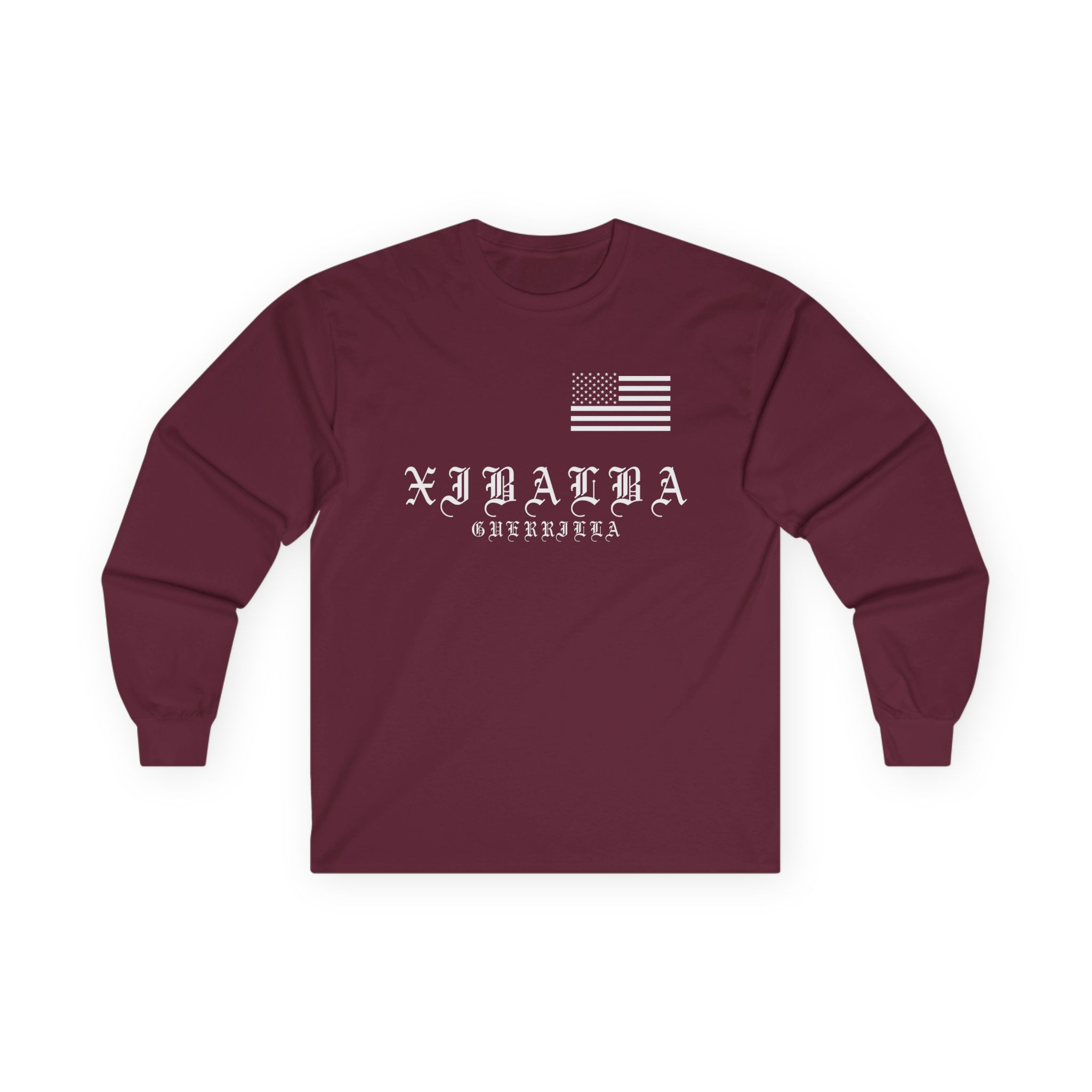 Xibalba Usa Unisex Ultra Cotton Long Sleeve Tee