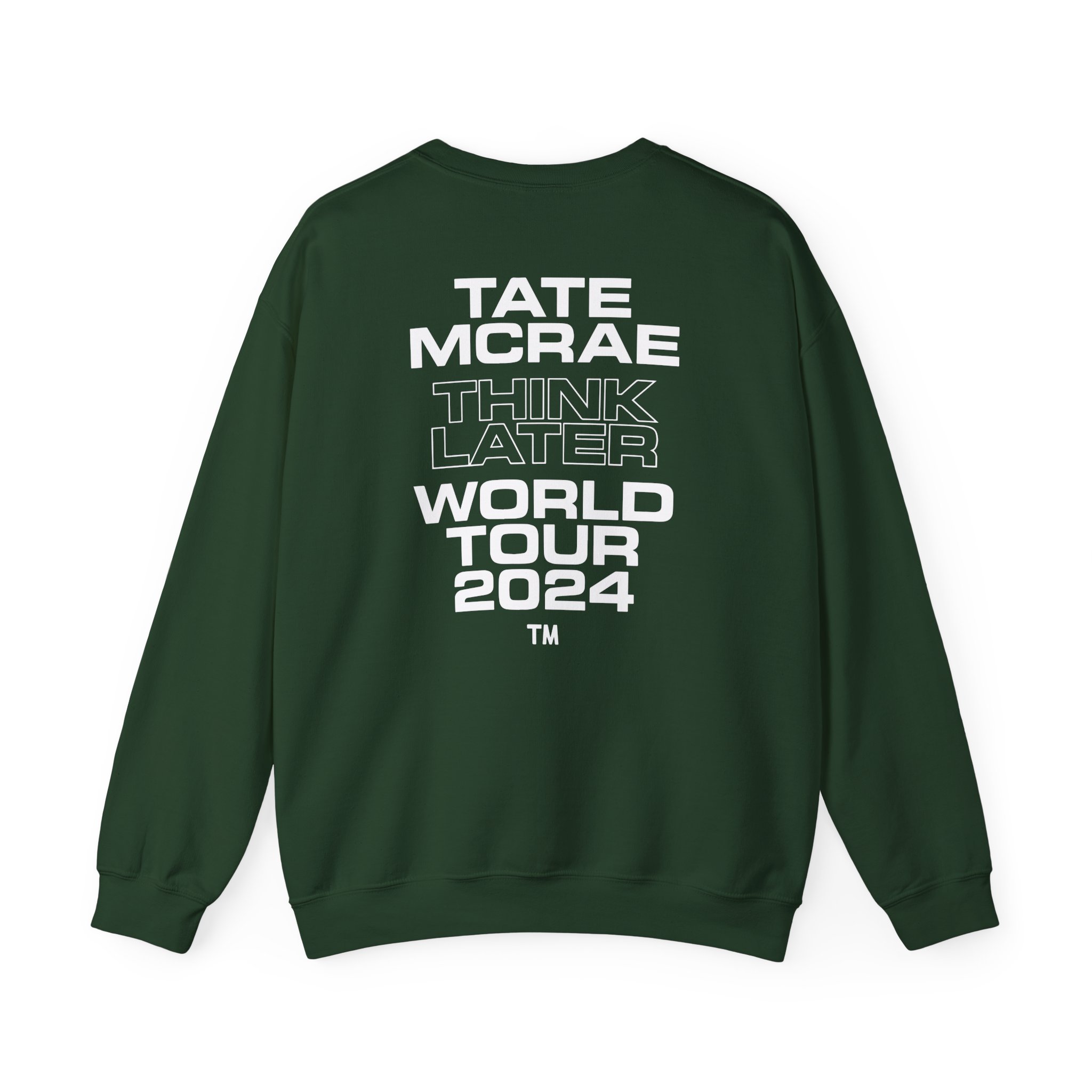 Tate Mcrae Think Later World Tour Unisex Heavy Blendâ„¢ Crewneck Sweatshirt