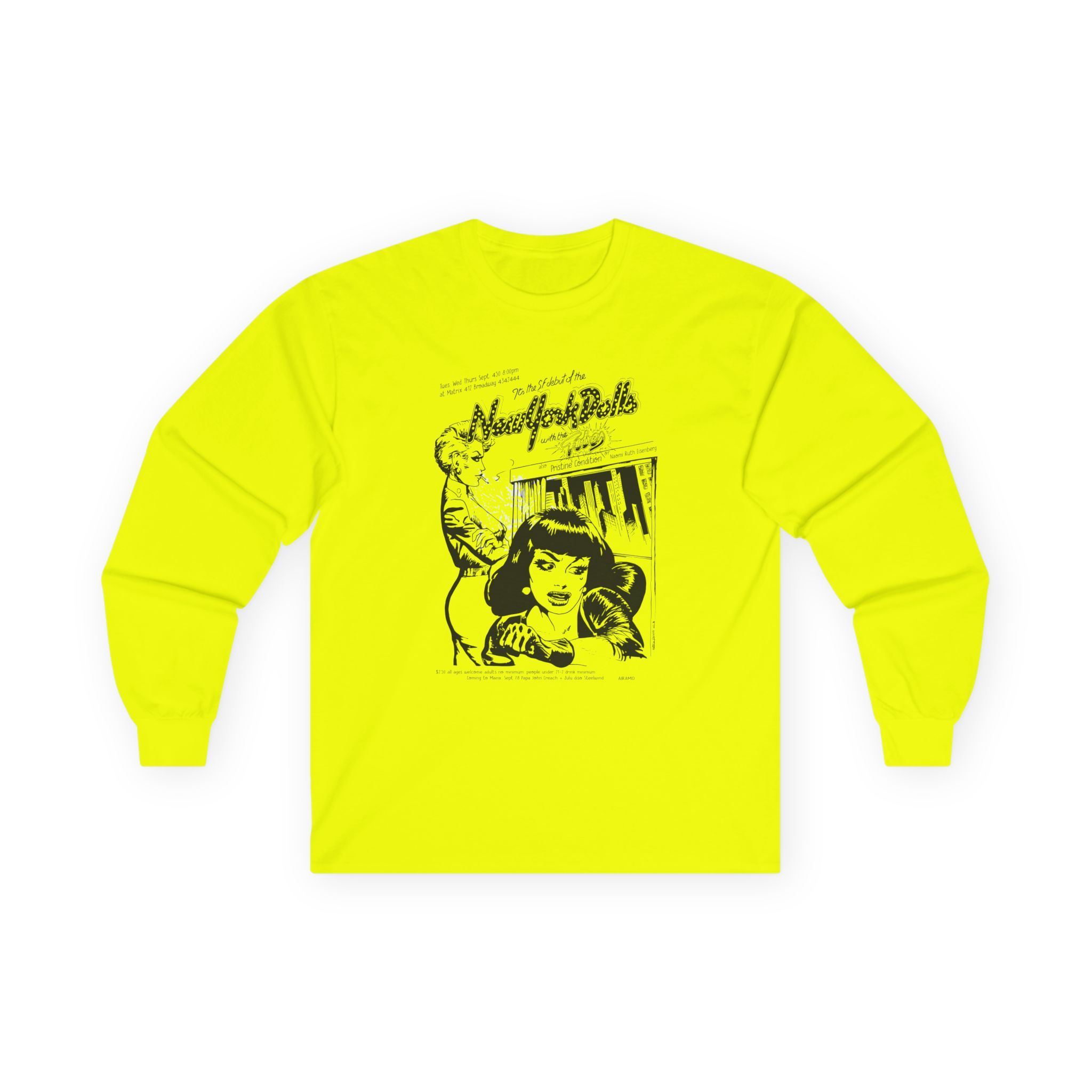 New York Dolls Unisex Ultra Cotton Long Sleeve Tee
