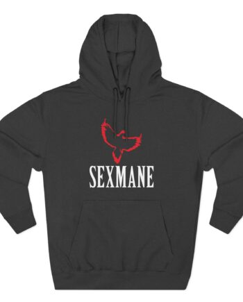 Sexmane Three-Panel Fleece Hoodie