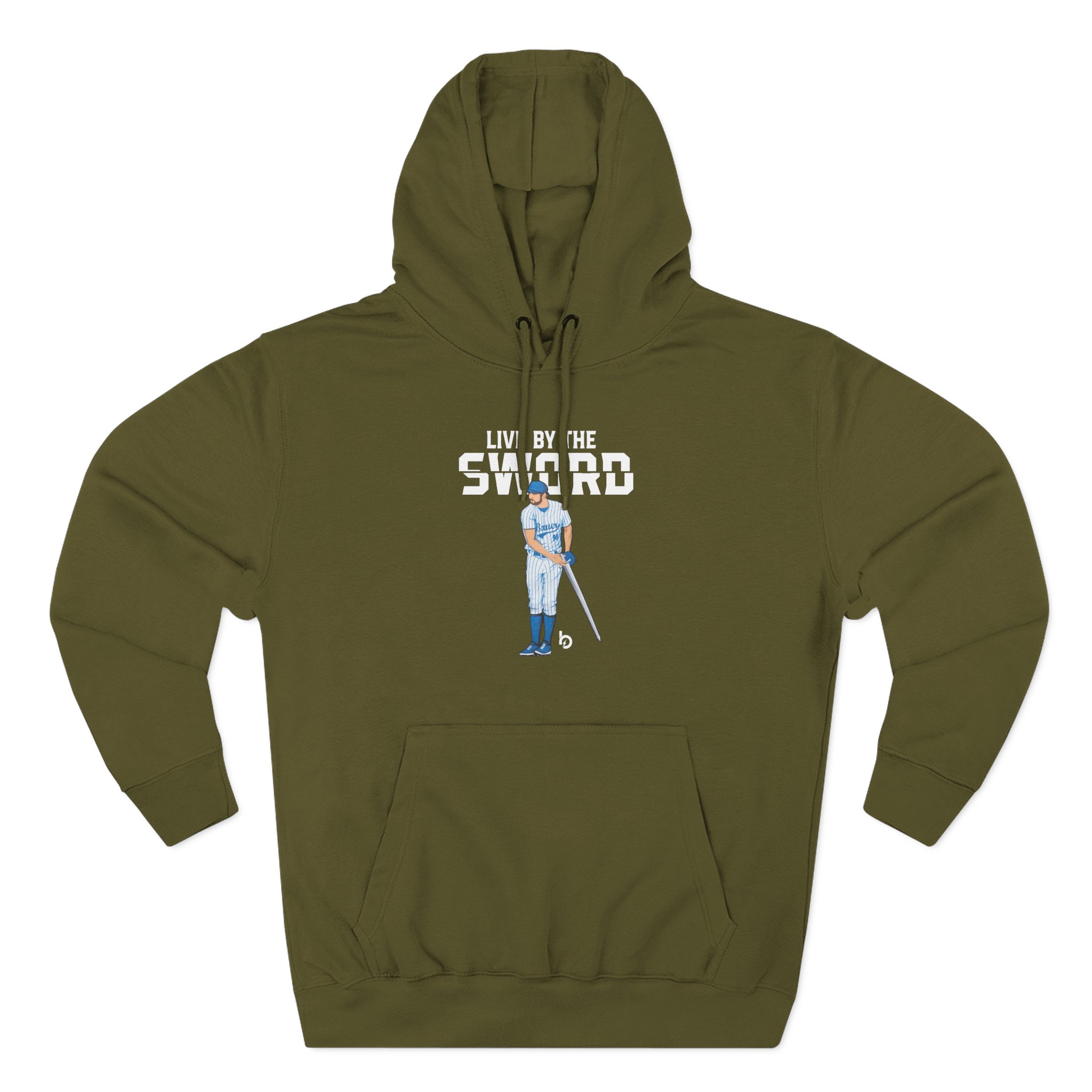 Trevor Bauer Live By The Sword Three-Panel Fleece Hoodie