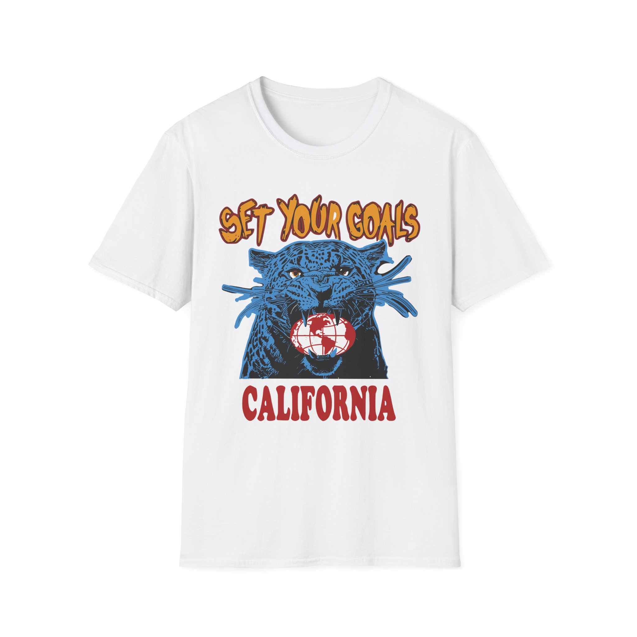 Set Your Goals Jaguar Unisex Softstyle T-Shirt