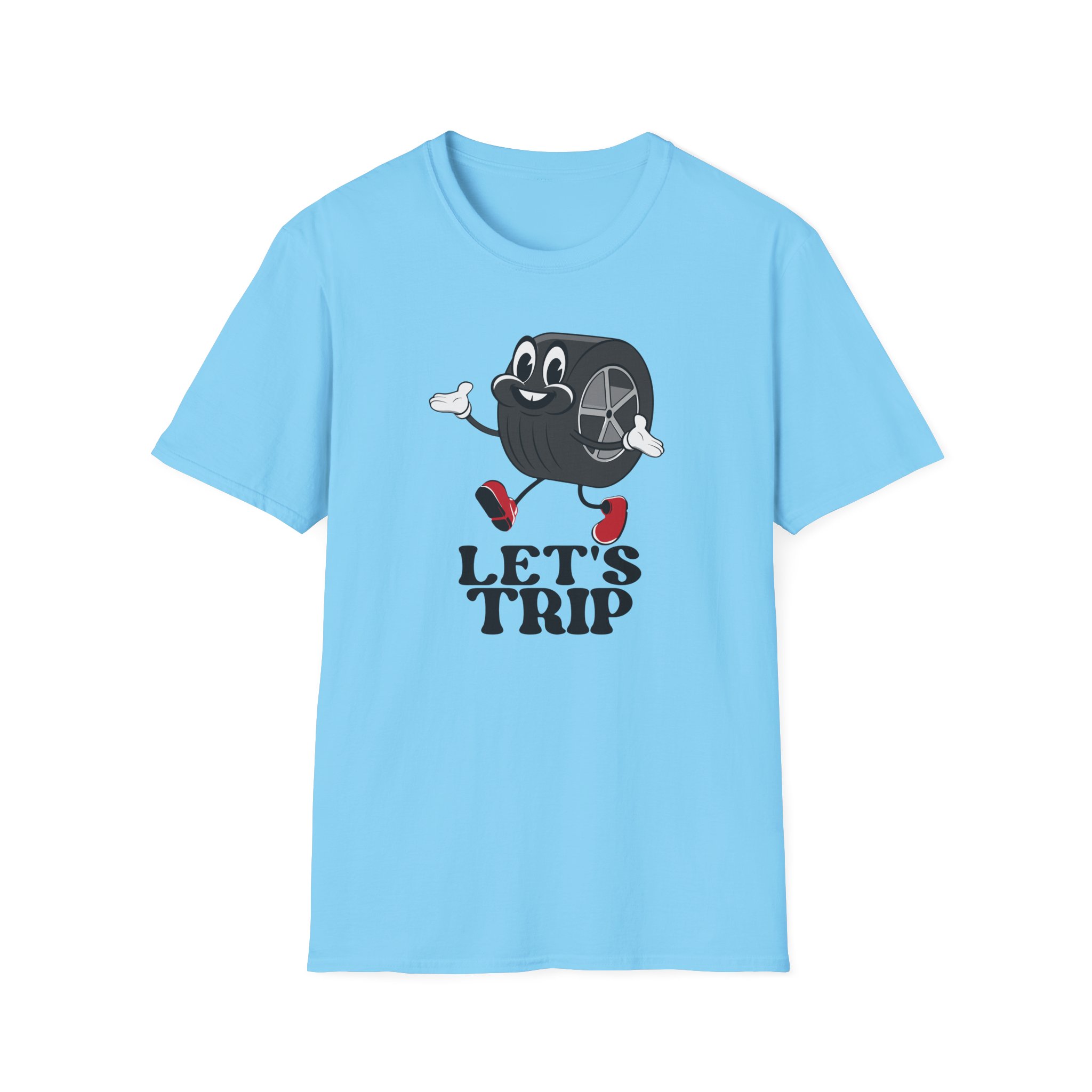 Sturniolo Triplets Lets Trip Wheelie Unisex Softstyle T-Shirt