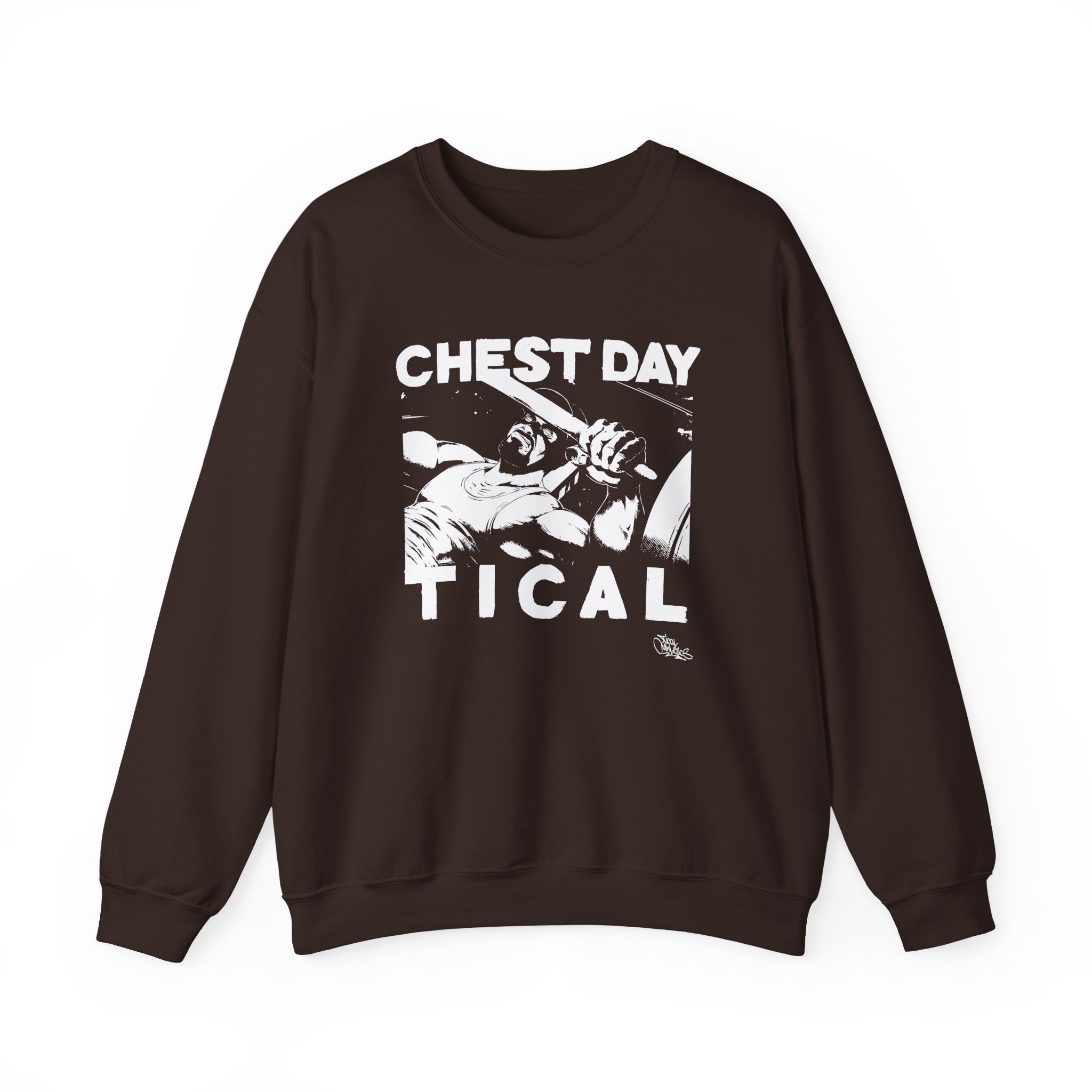 Method Man Chest Day Unisex Heavy Blendâ„¢ Crewneck Sweatshirt