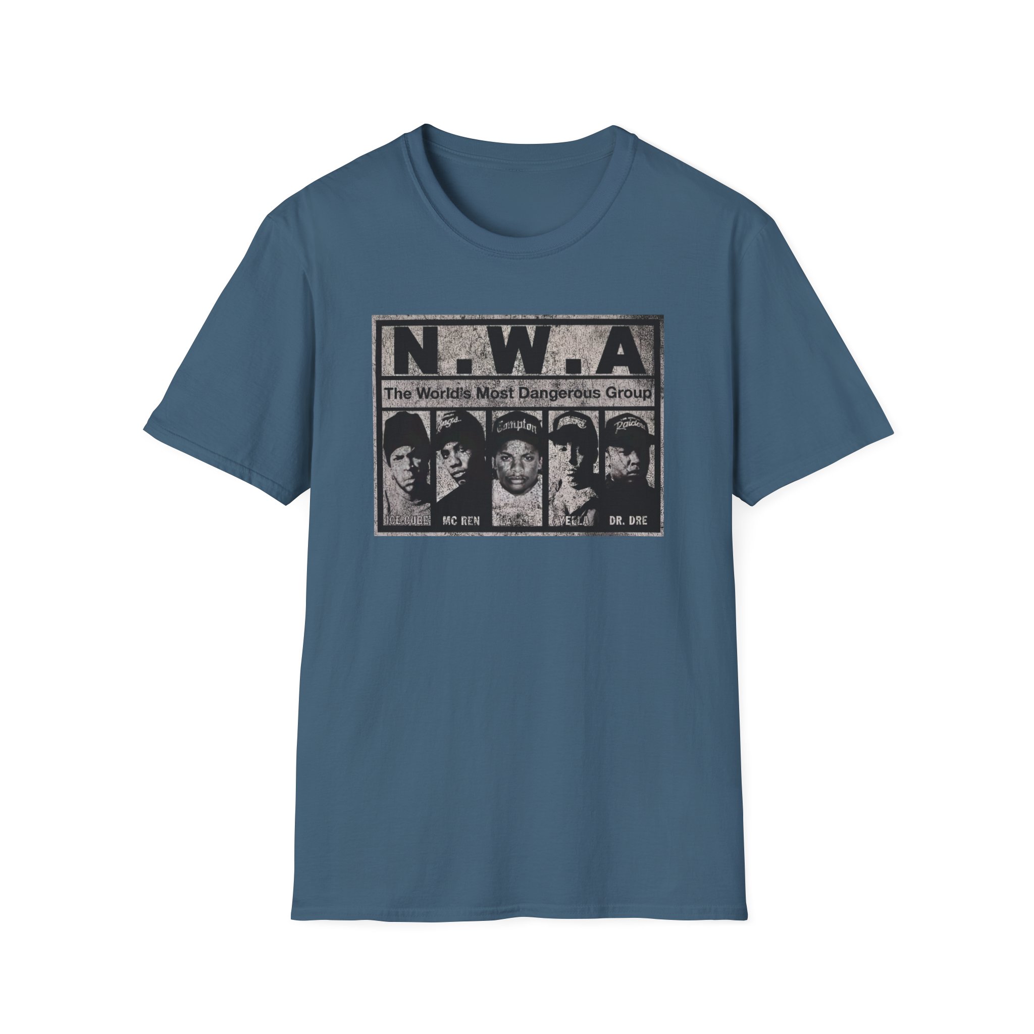 NWA The World's Most Dangerous Group Unisex Softstyle T-Shirt