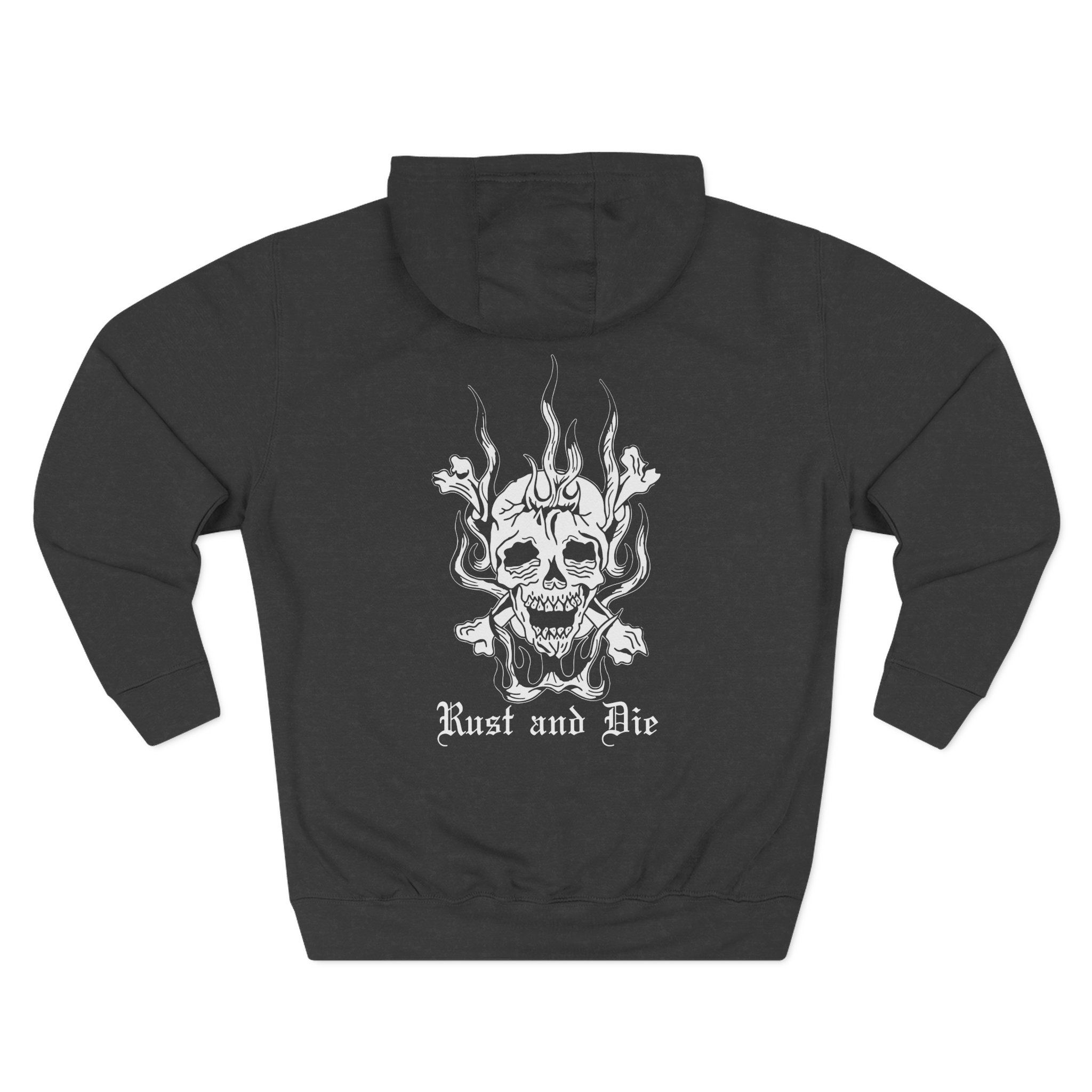 Kublai Khan - Rust and Die Three-Panel Fleece Hoodie