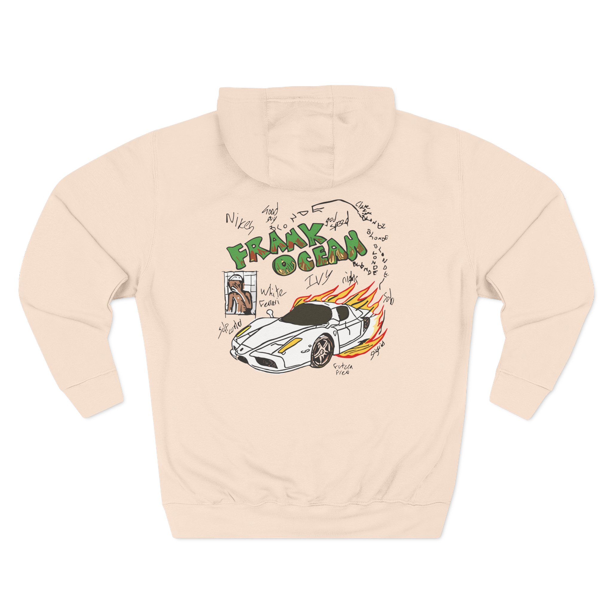 Frank Ocean Blond Art Three-Panel Fleece Hoodie