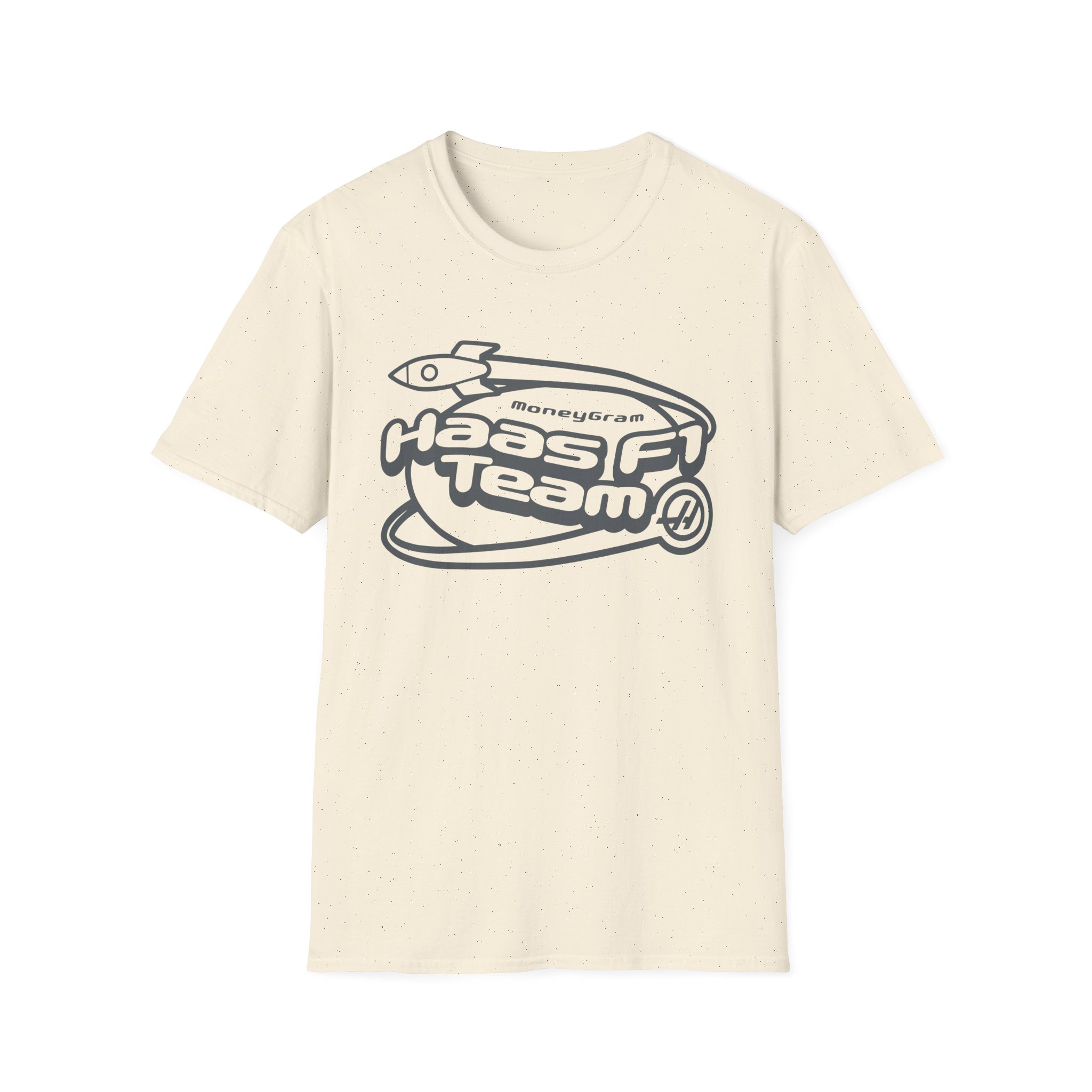 Haas F1 Team Rocketship Unisex Softstyle T-Shirt