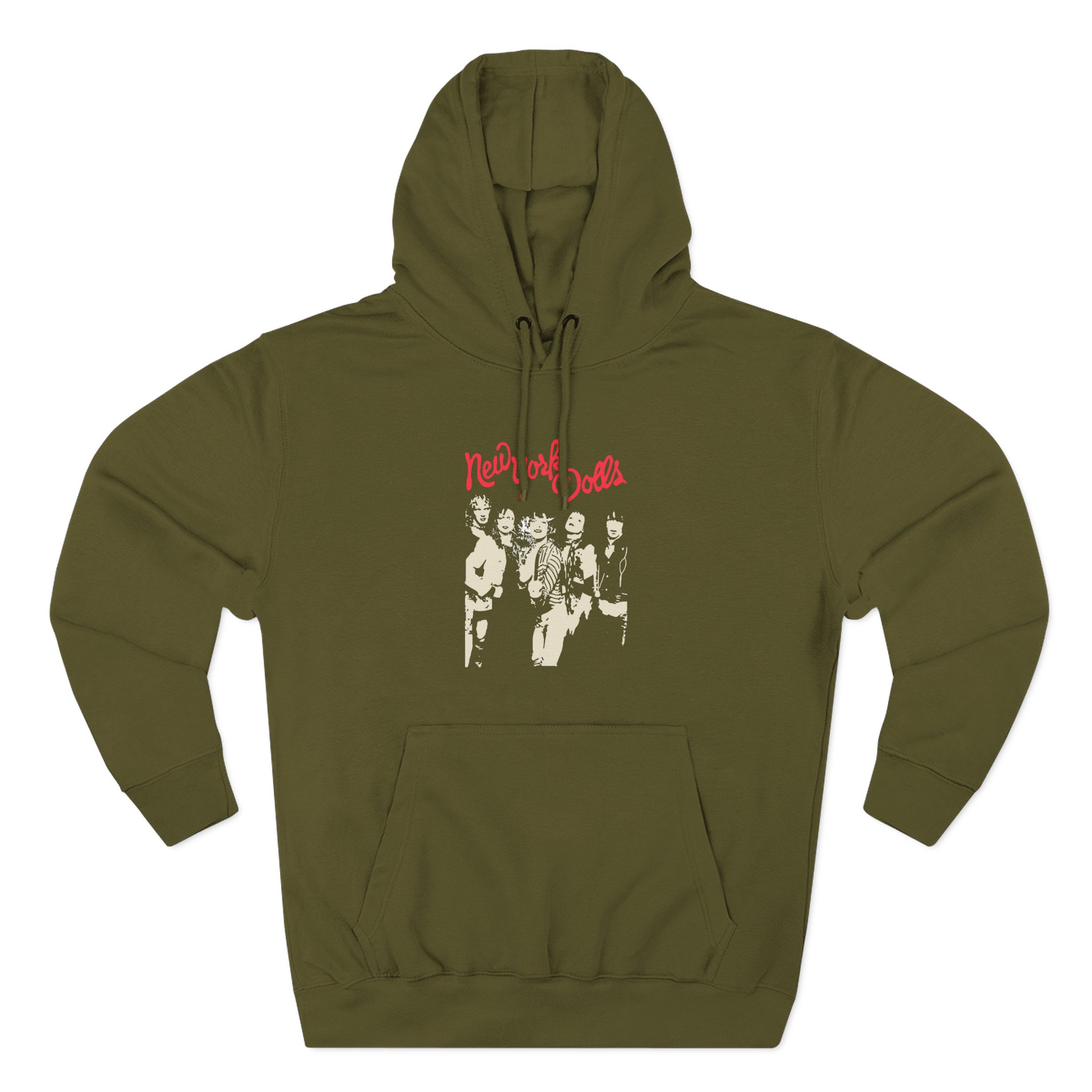 New York Dolls Trash Photo Three-Panel Fleece Hoodie
