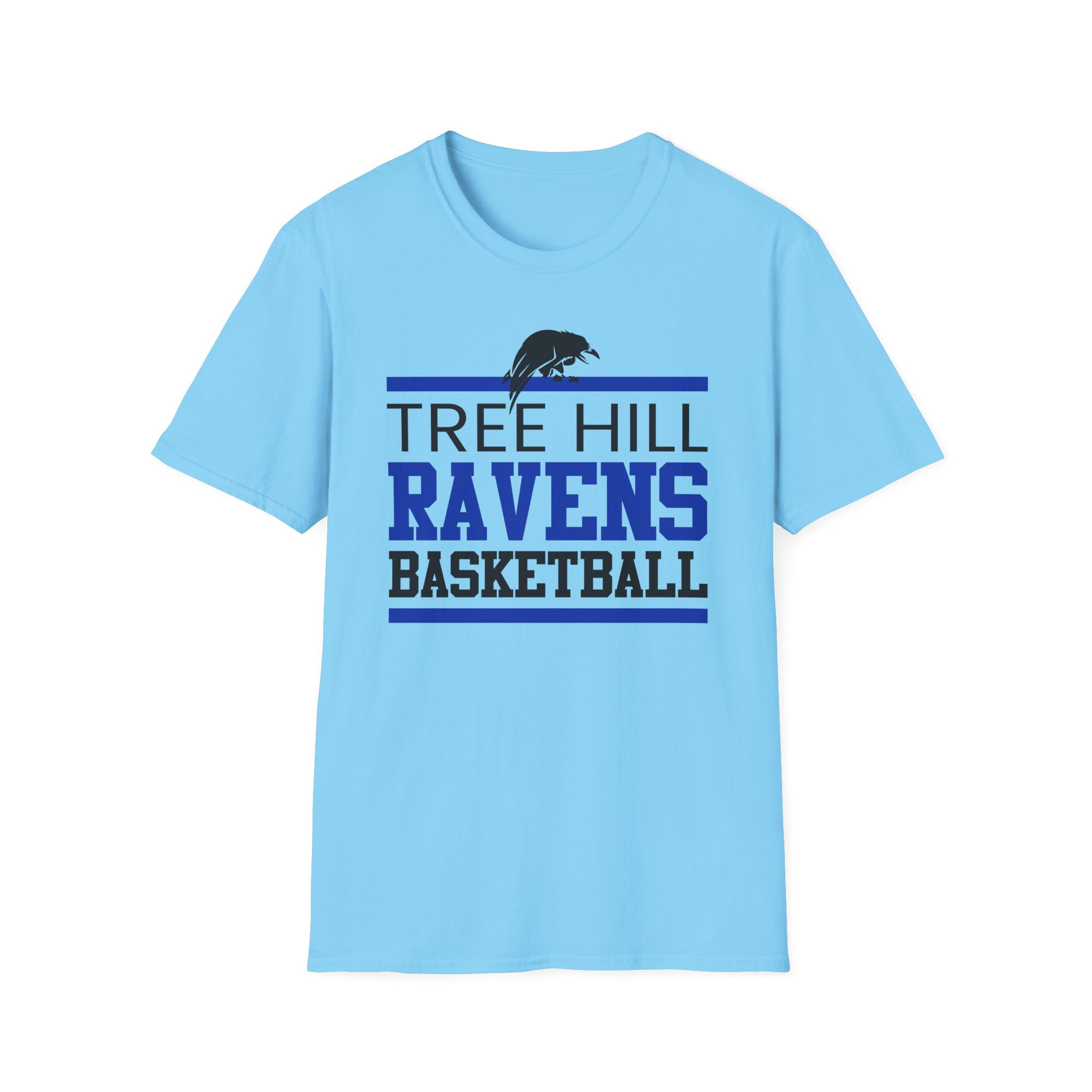 One Tree Hill Ravens Basketball Unisex Softstyle T-Shirt