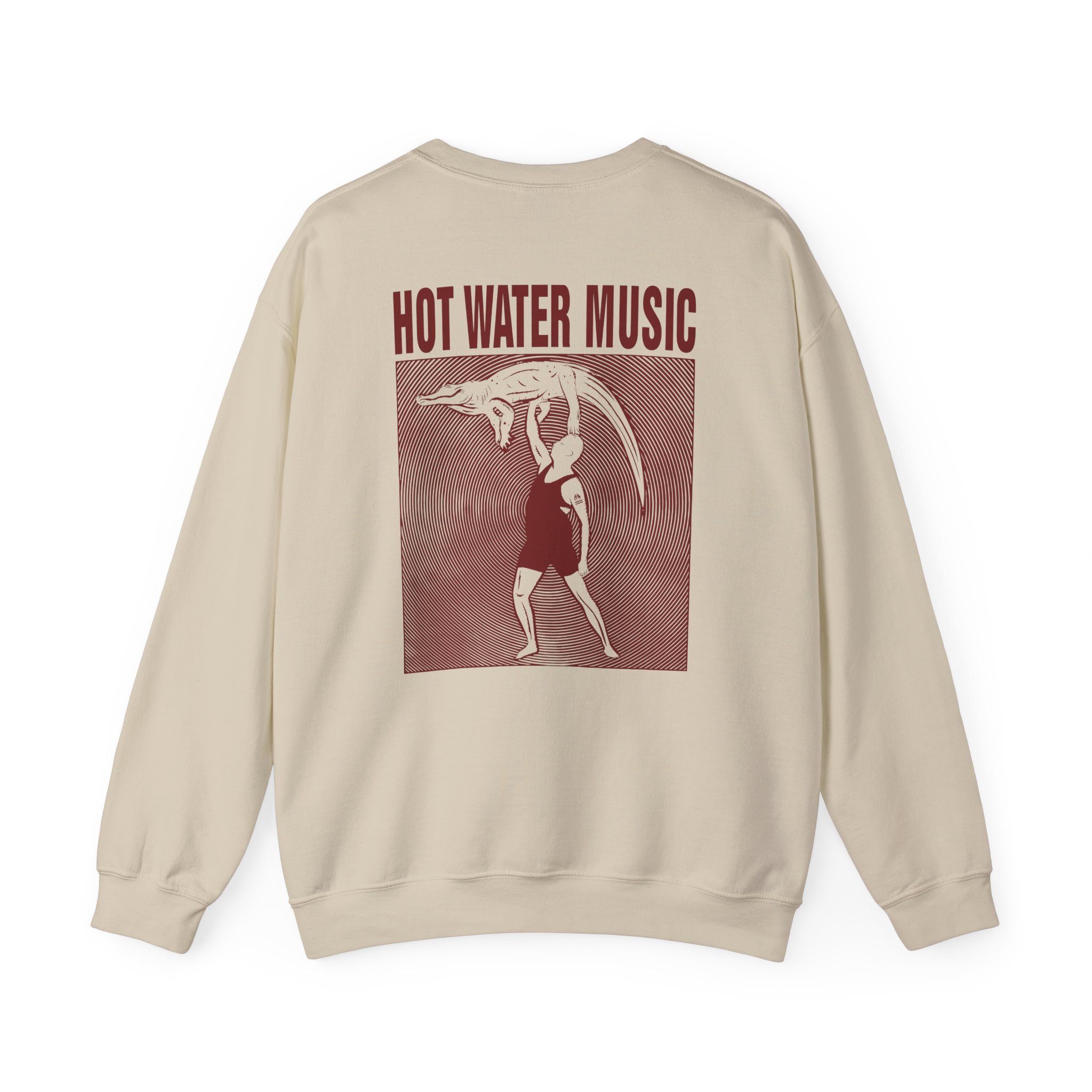 Hot Water Music Florida Man Unisex Heavy Blendâ„¢ Crewneck Sweatshirt