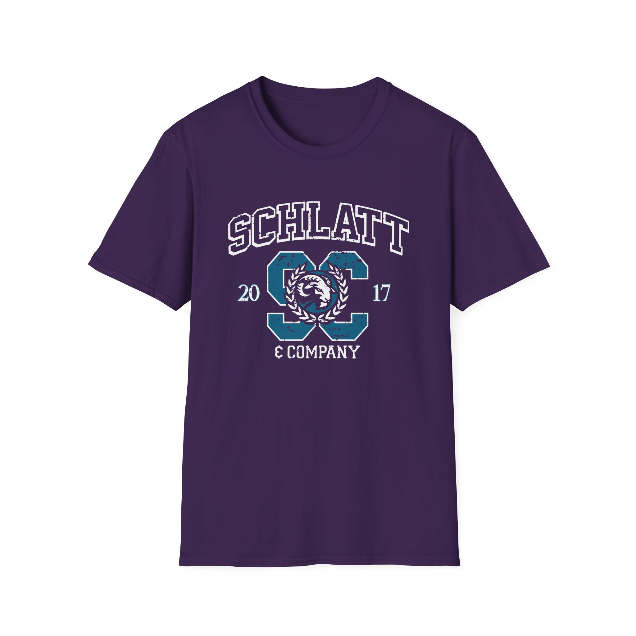 Jschlatt Schlatt & Co. Collegiate Unisex Softstyle T-Shirt