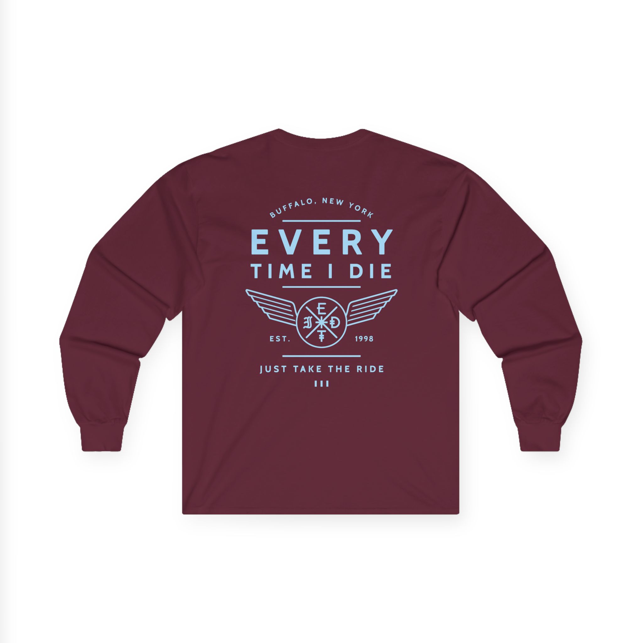 Every Time I Die Take the Ride Unisex Ultra Cotton Long Sleeve Tee