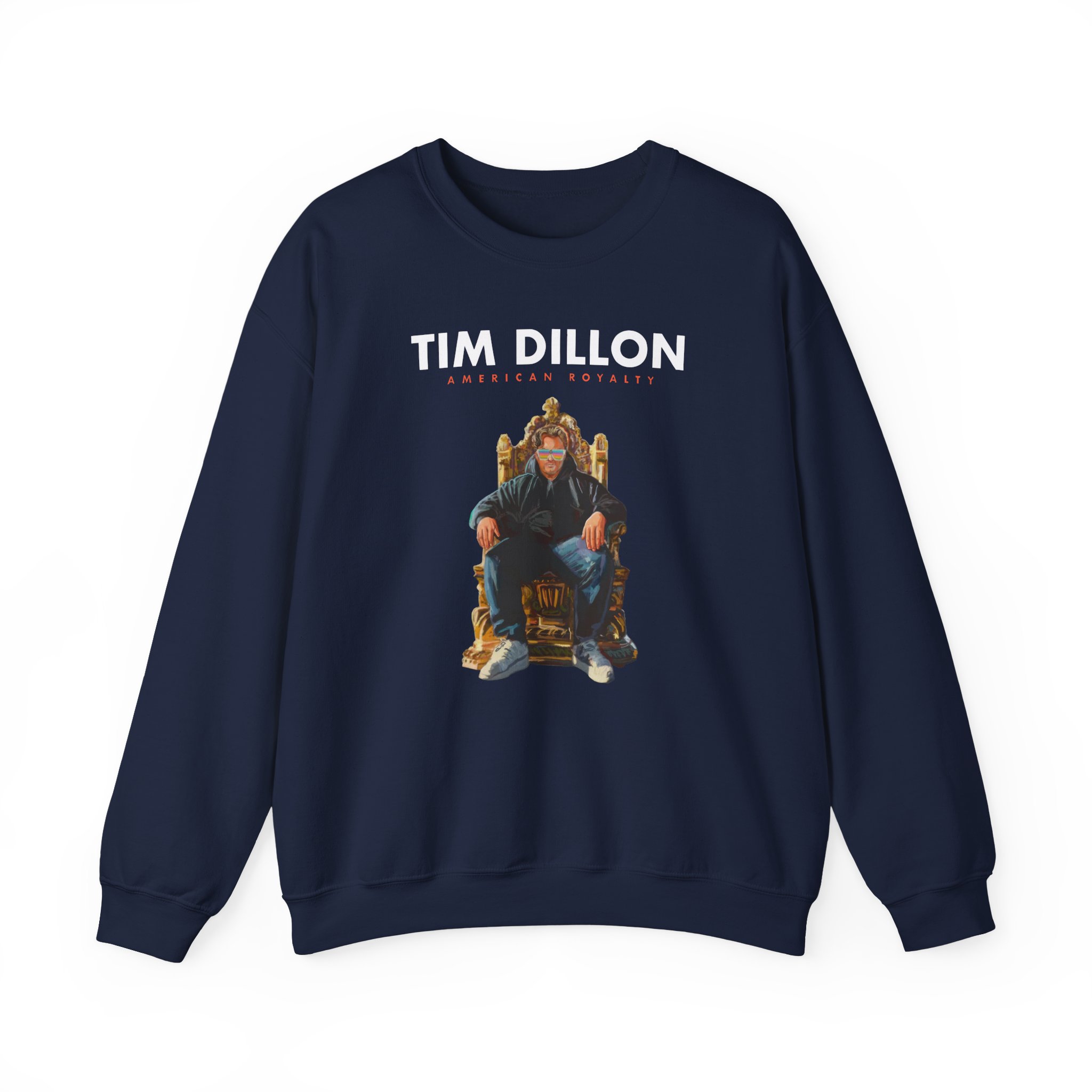 Tim Dillon American Royalty Tour Unisex Heavy Blendâ„¢ Crewneck Sweatshirt