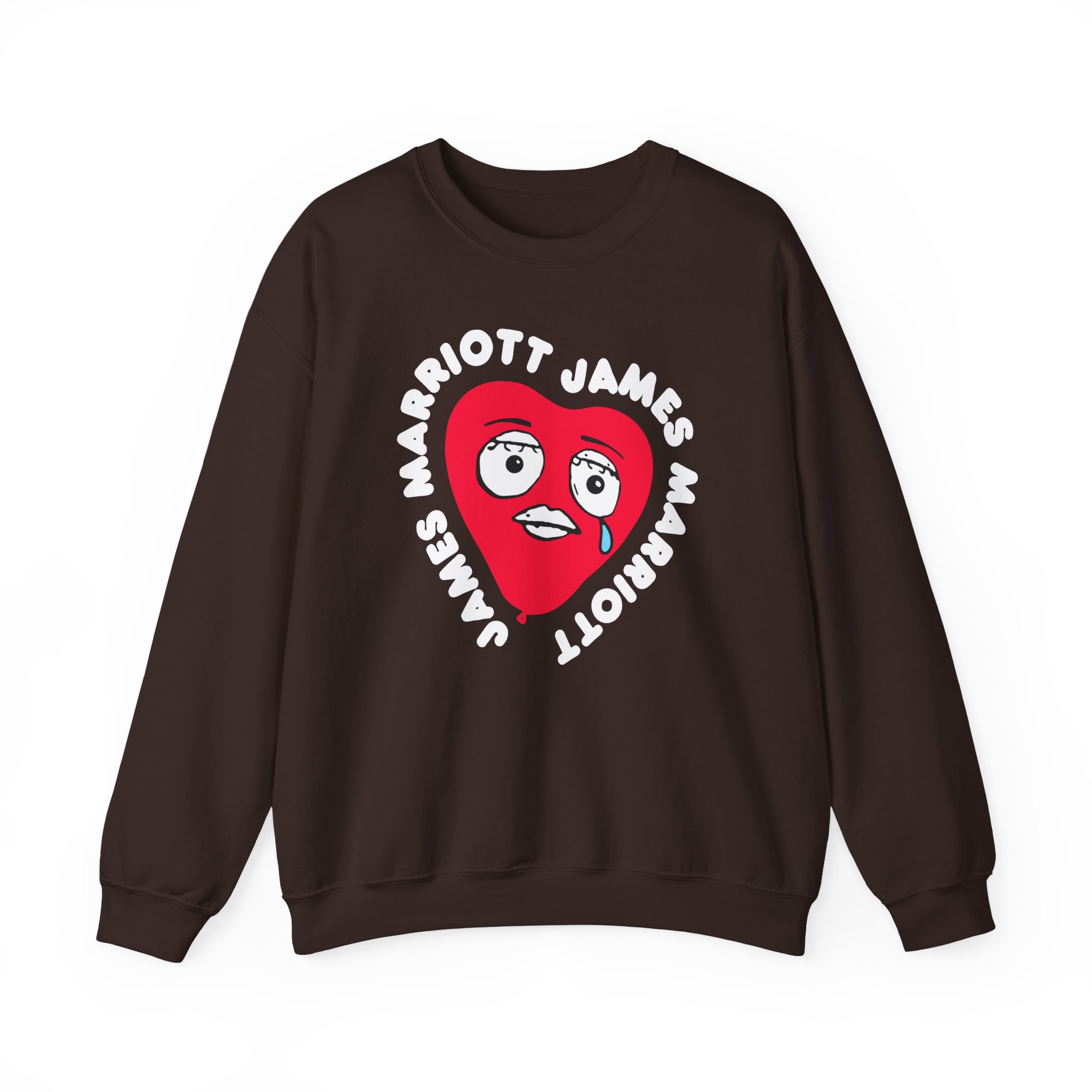 James Marriott Are We There Yet Heart Unisex Heavy Blendâ„¢ Crewneck Sweatshirt