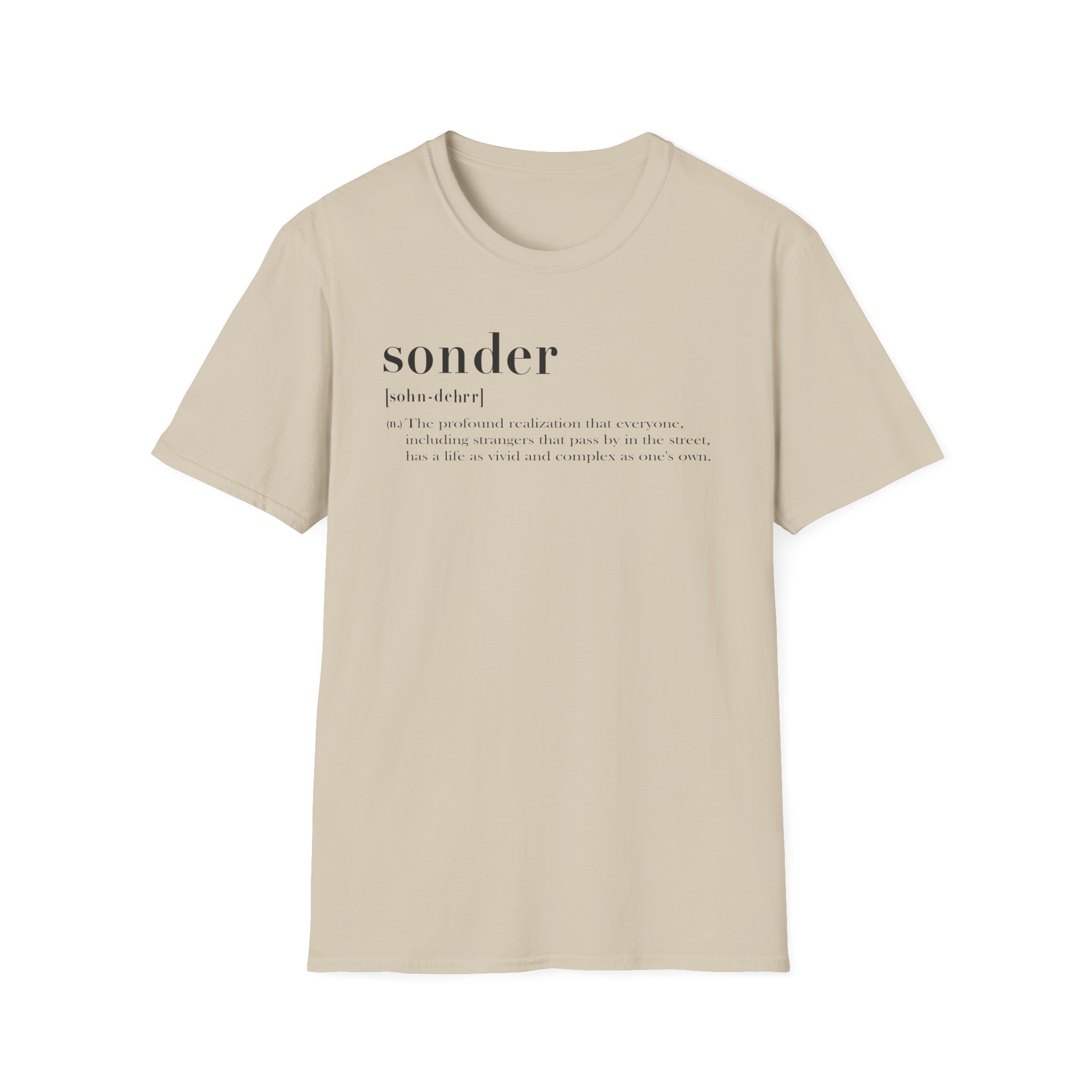 Sonder Definition Unisex Softstyle T-Shirt