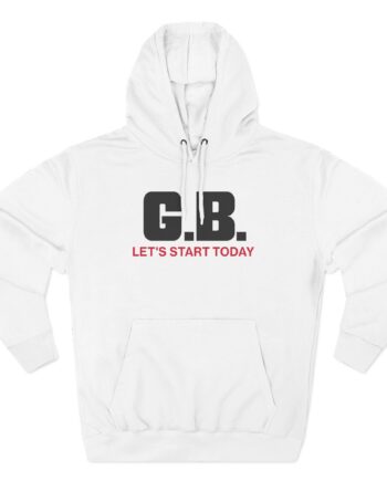 Gorilla Biscuits Let's Start Today Three-Panel Fleece Hoodie
