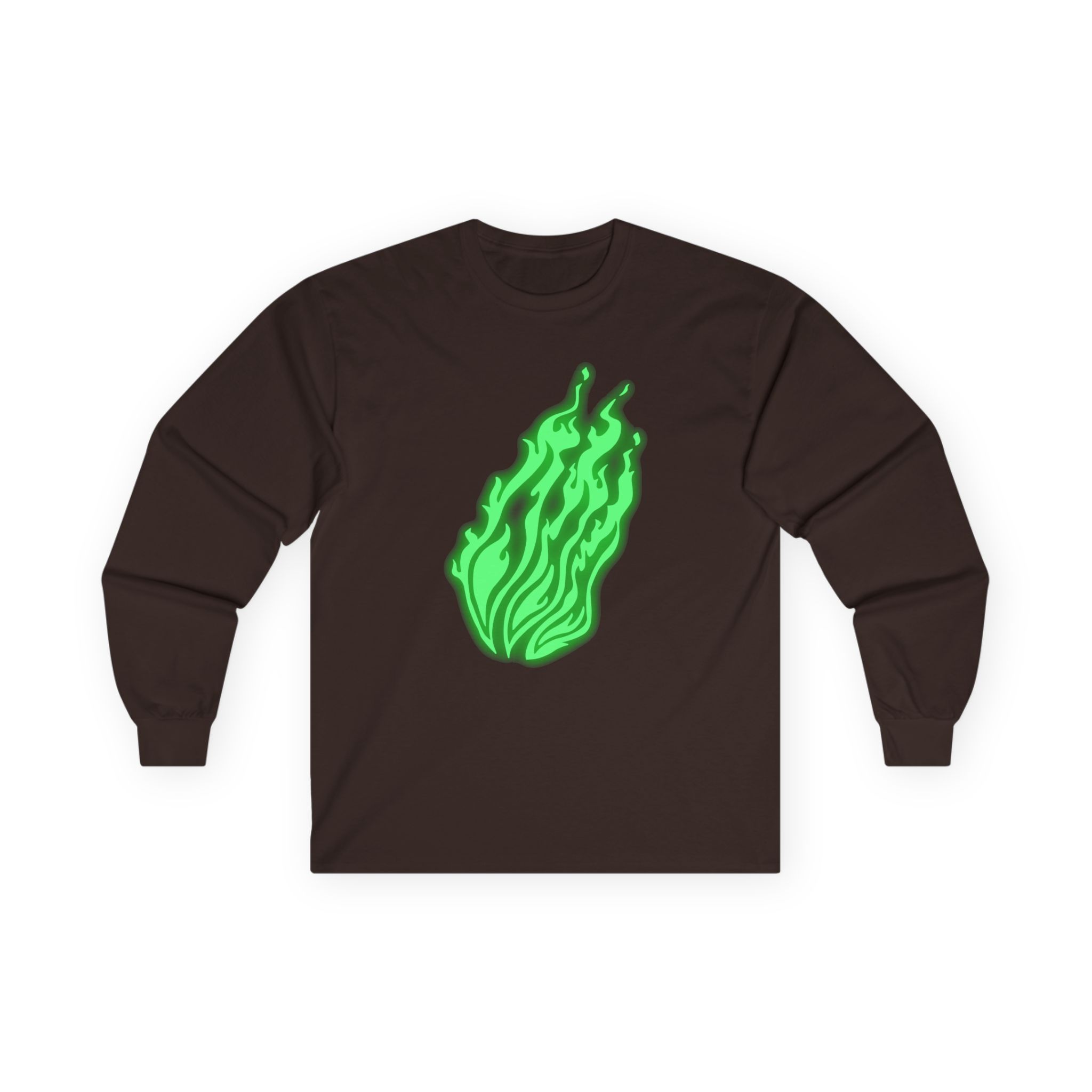 Preston Glow Flame Unisex Ultra Cotton Long Sleeve Tee