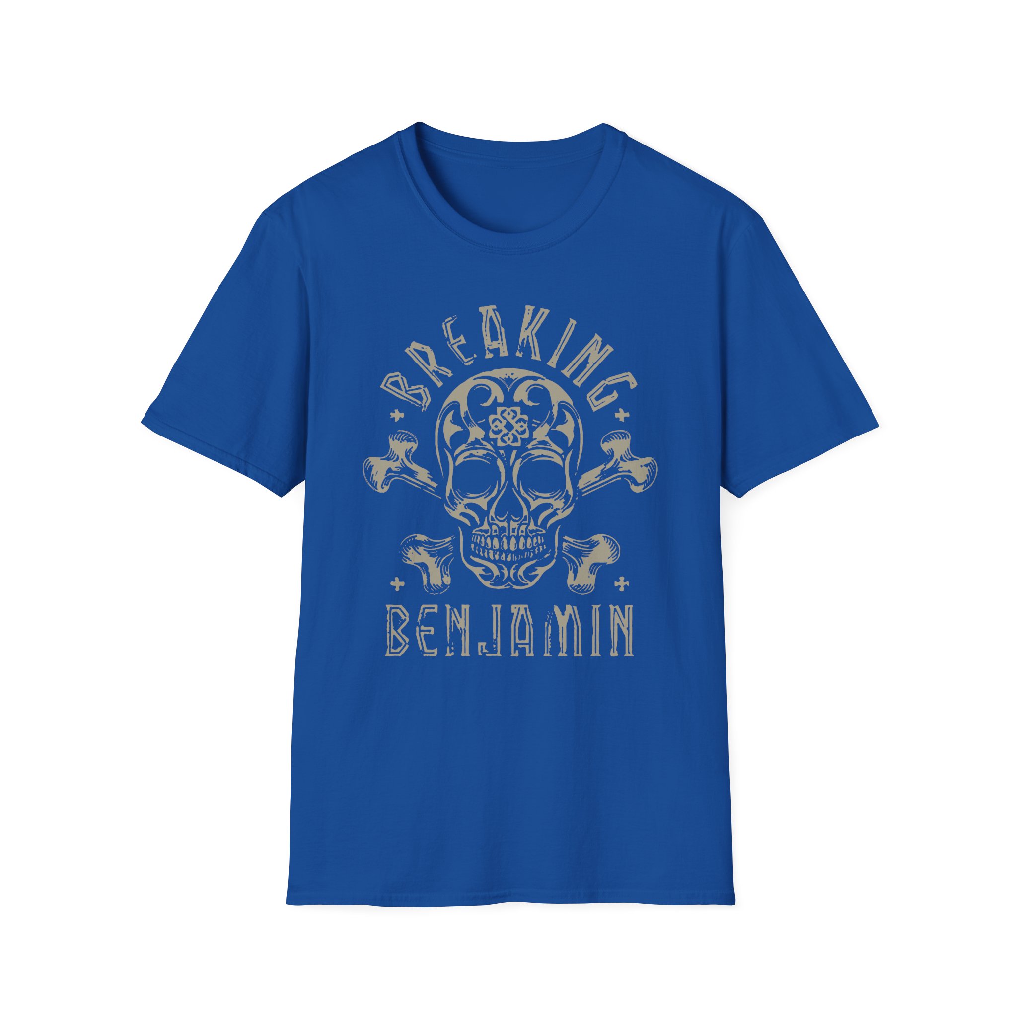 Breaking Benjamin Skull Unisex Softstyle T-Shirt