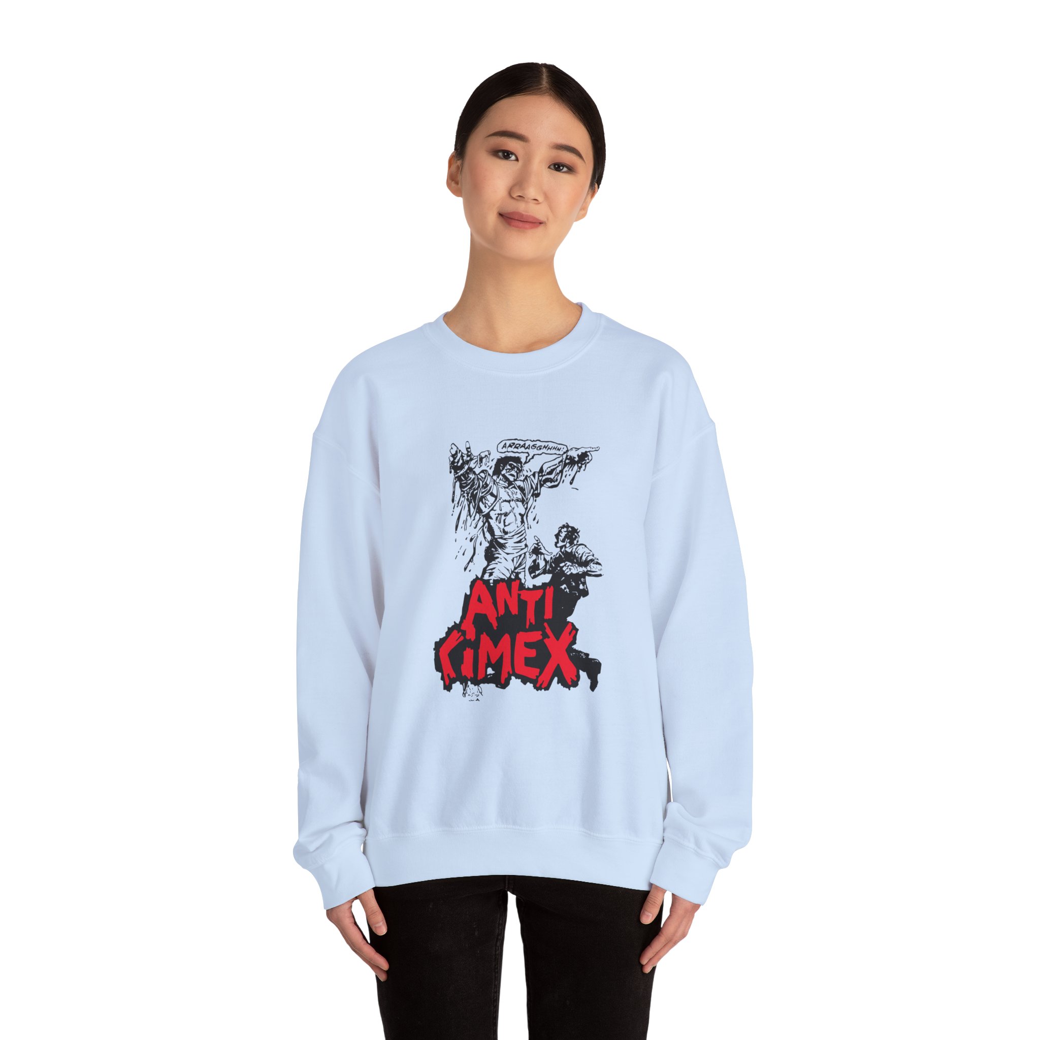 Anti Cimex Frankie Unisex Heavy Blend Crewneck Sweatshirt