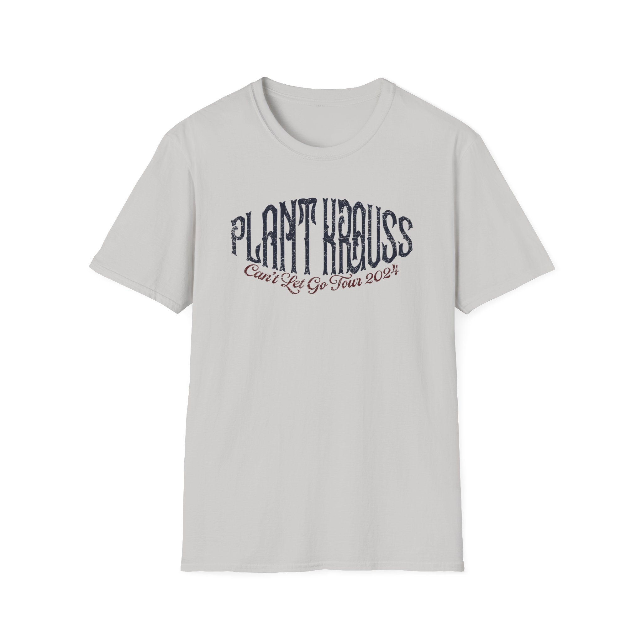 Robert Plant Inflated Type Unisex Softstyle T-Shirt