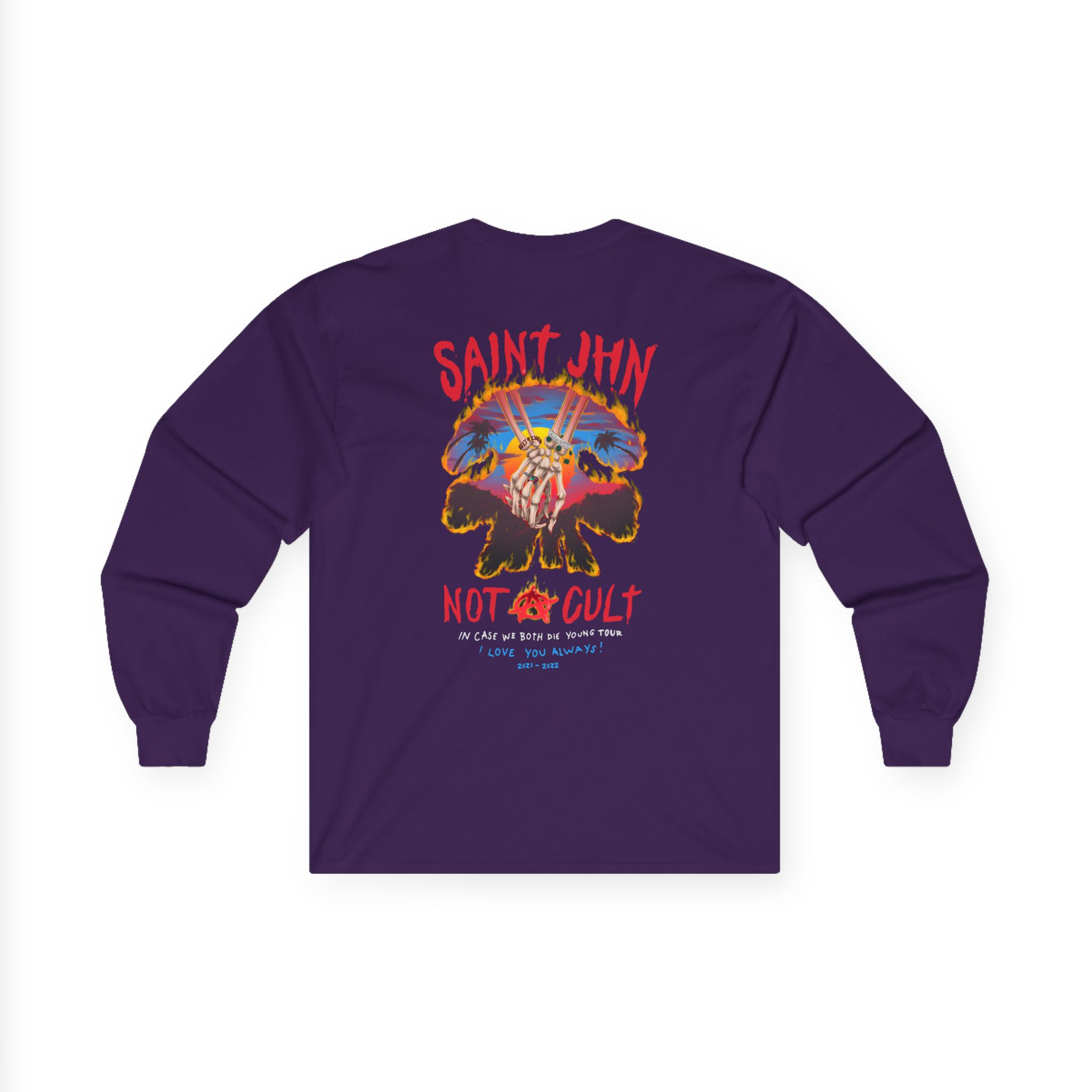 Saint Jhn Horse Stampede Unisex Ultra Cotton Long Sleeve Tee