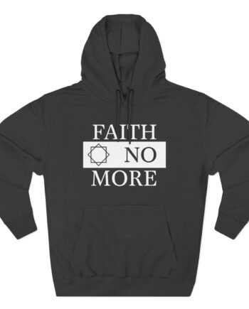 Faith No More Logo Three-Panel Fleece Hoodie