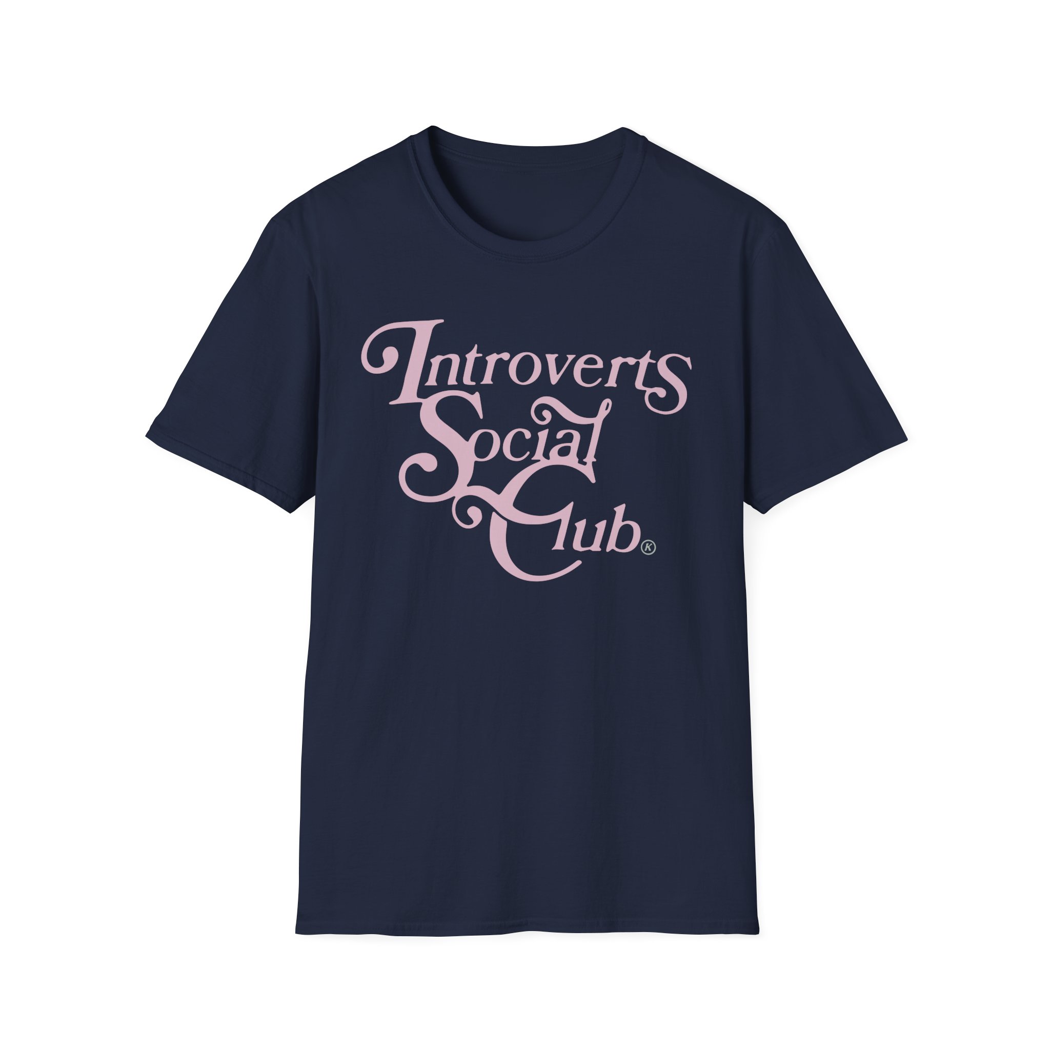 Kallmekris Introverts Social Club Unisex Softstyle T-Shirt