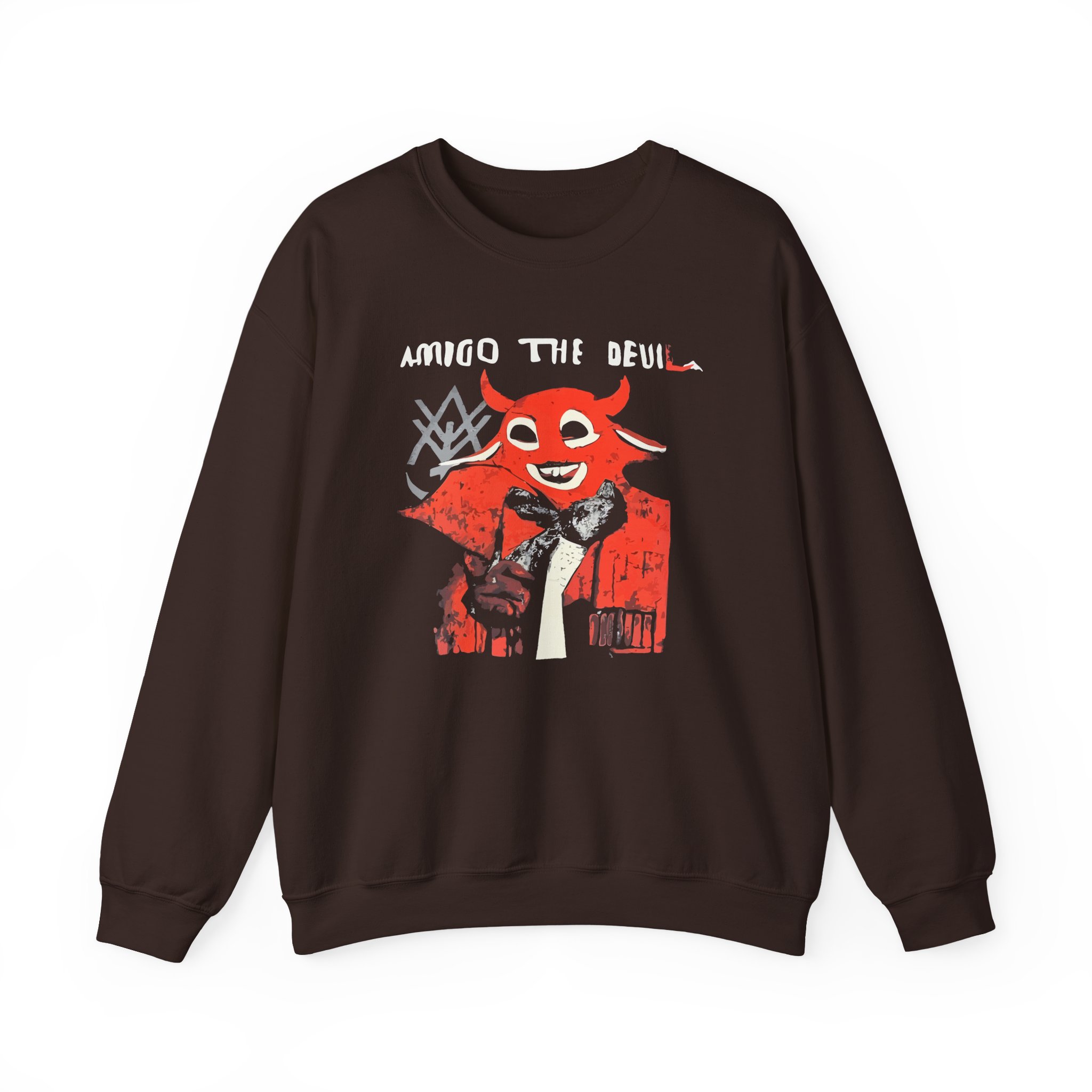 Amigo the Devil Seal the Deal Unisex Heavy Blendâ„¢ Crewneck Sweatshirt
