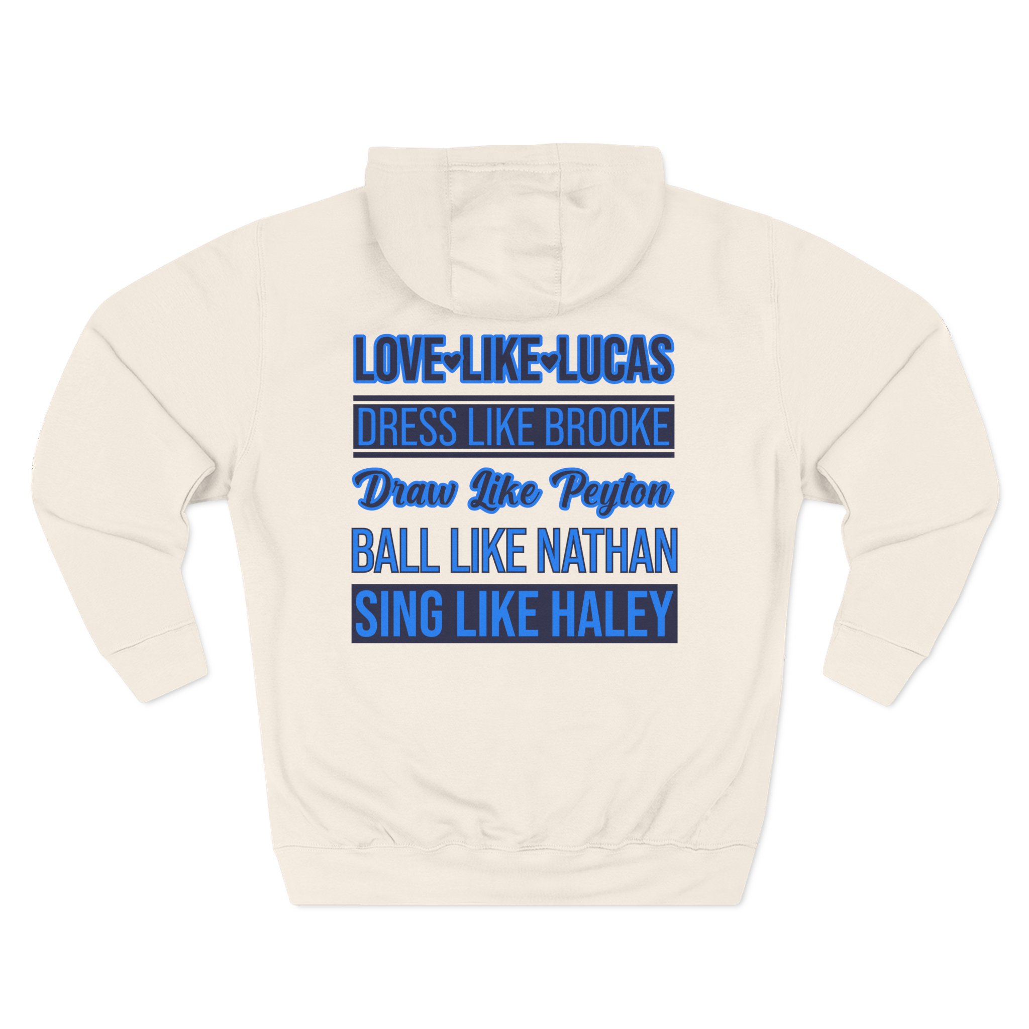 One Tree Hill Love Like Lucas Three-Panel Fleece Hoodie