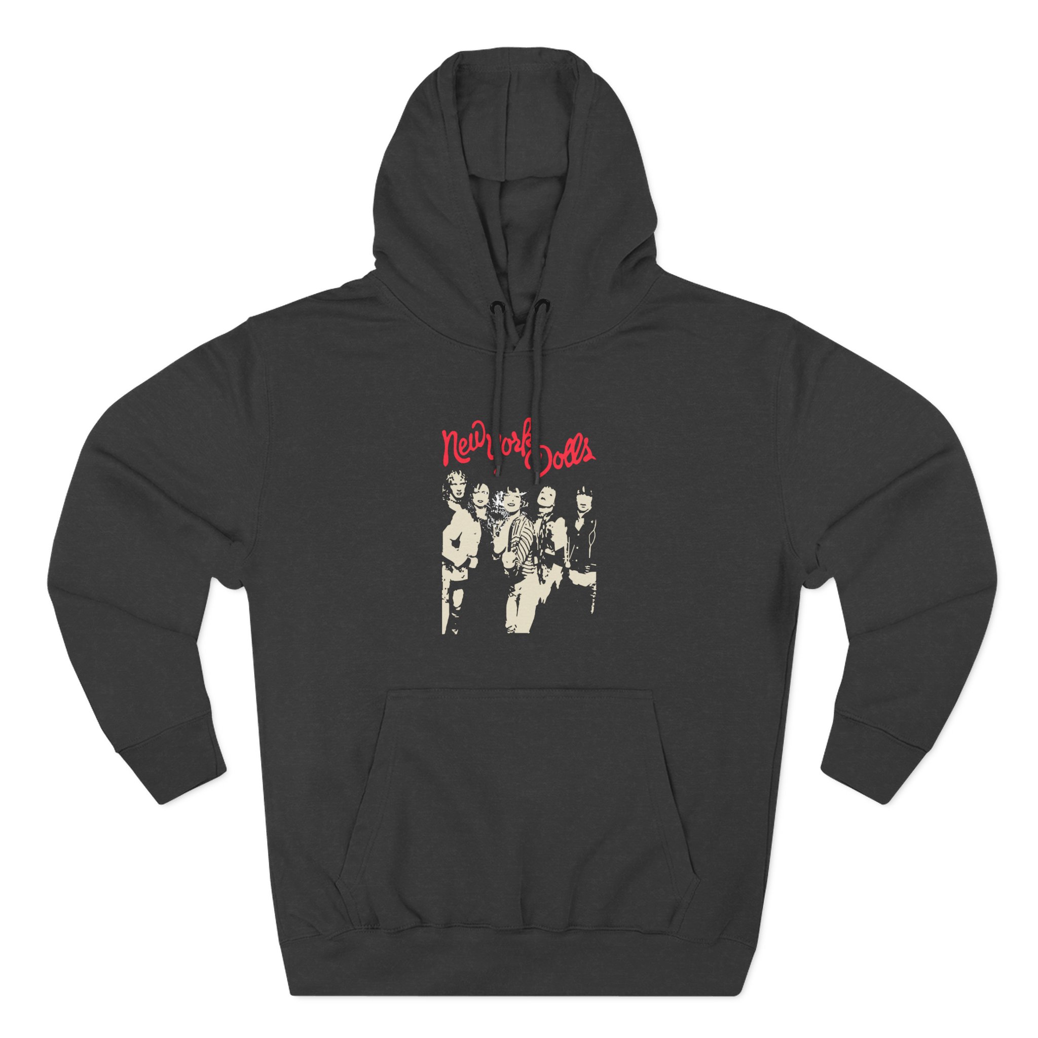 New York Dolls Trash Photo Three-Panel Fleece Hoodie