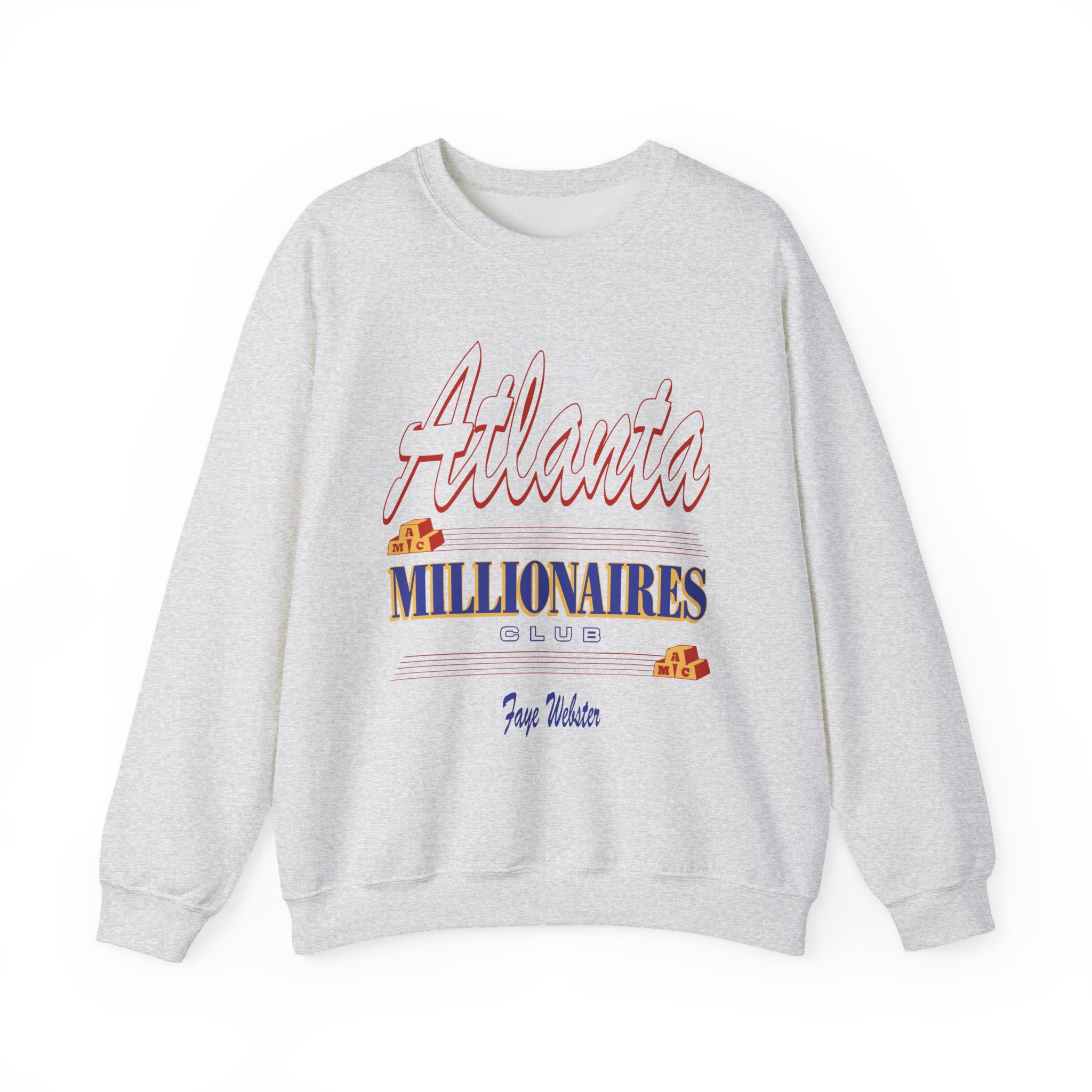 Faye Webster Atlanta Millionaires Club Unisex Heavy Blendâ„¢ Crewneck Sweatshirt