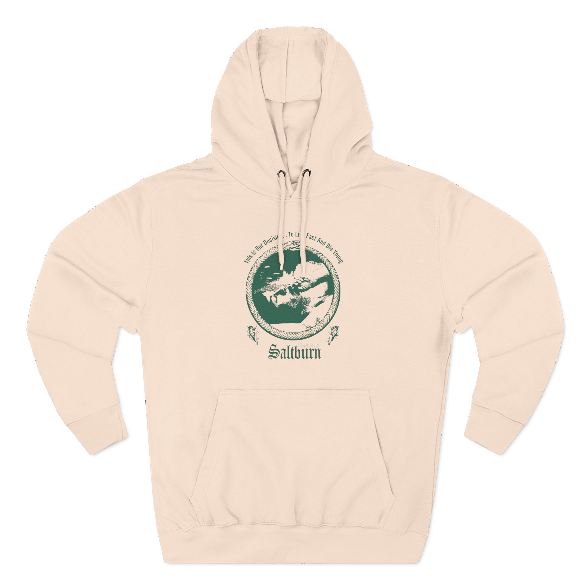 Saltburn This Is Our Derision Three-Panel Fleece Hoodie