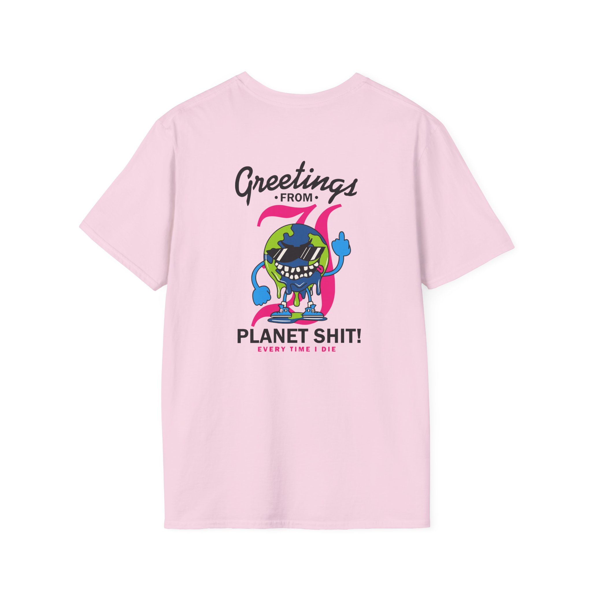 Every Time I Die Planet Unisex Softstyle T-shirt