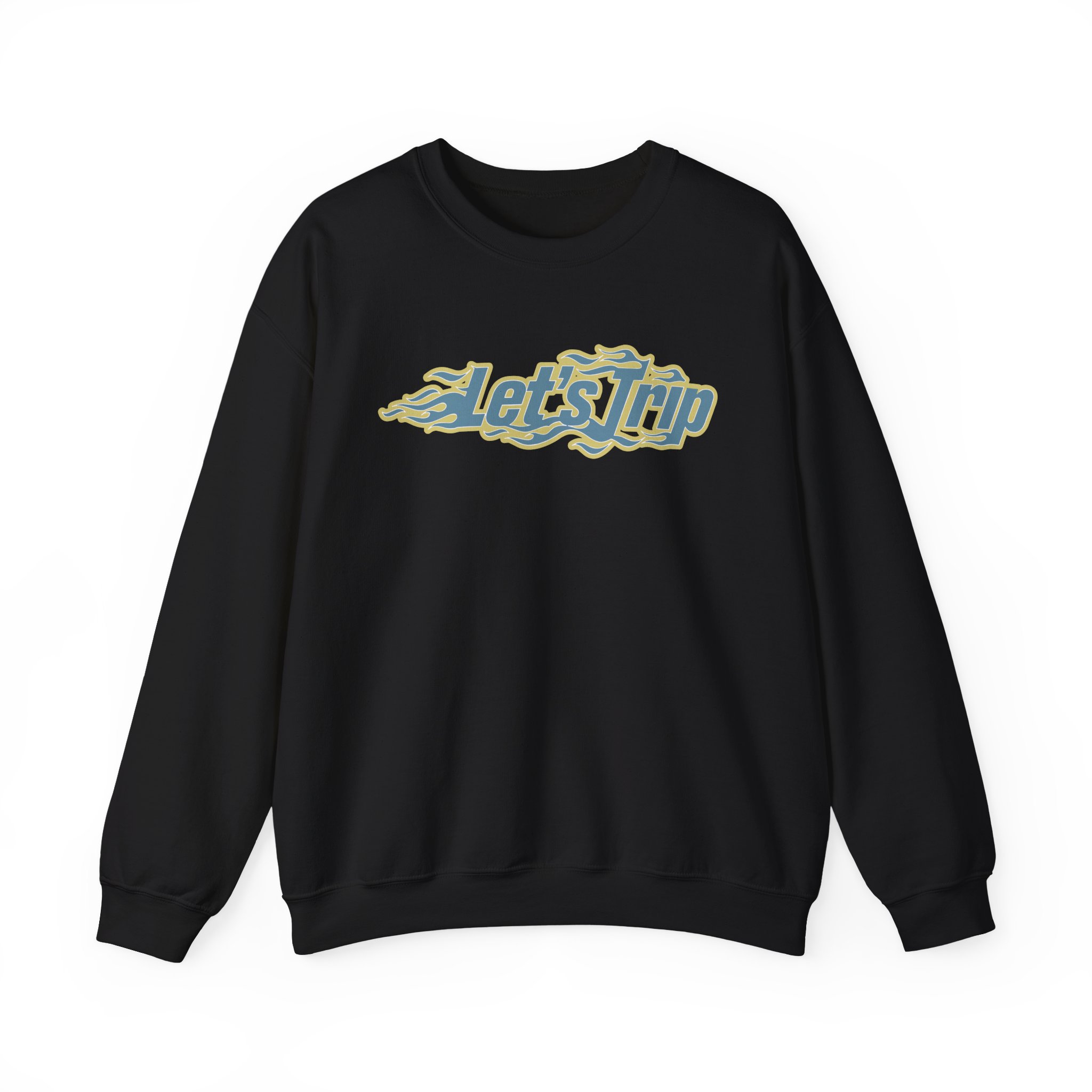 Sturniolo Let's Trip Flames Unisex Heavy Blendâ„¢ Crewneck Sweatshirt