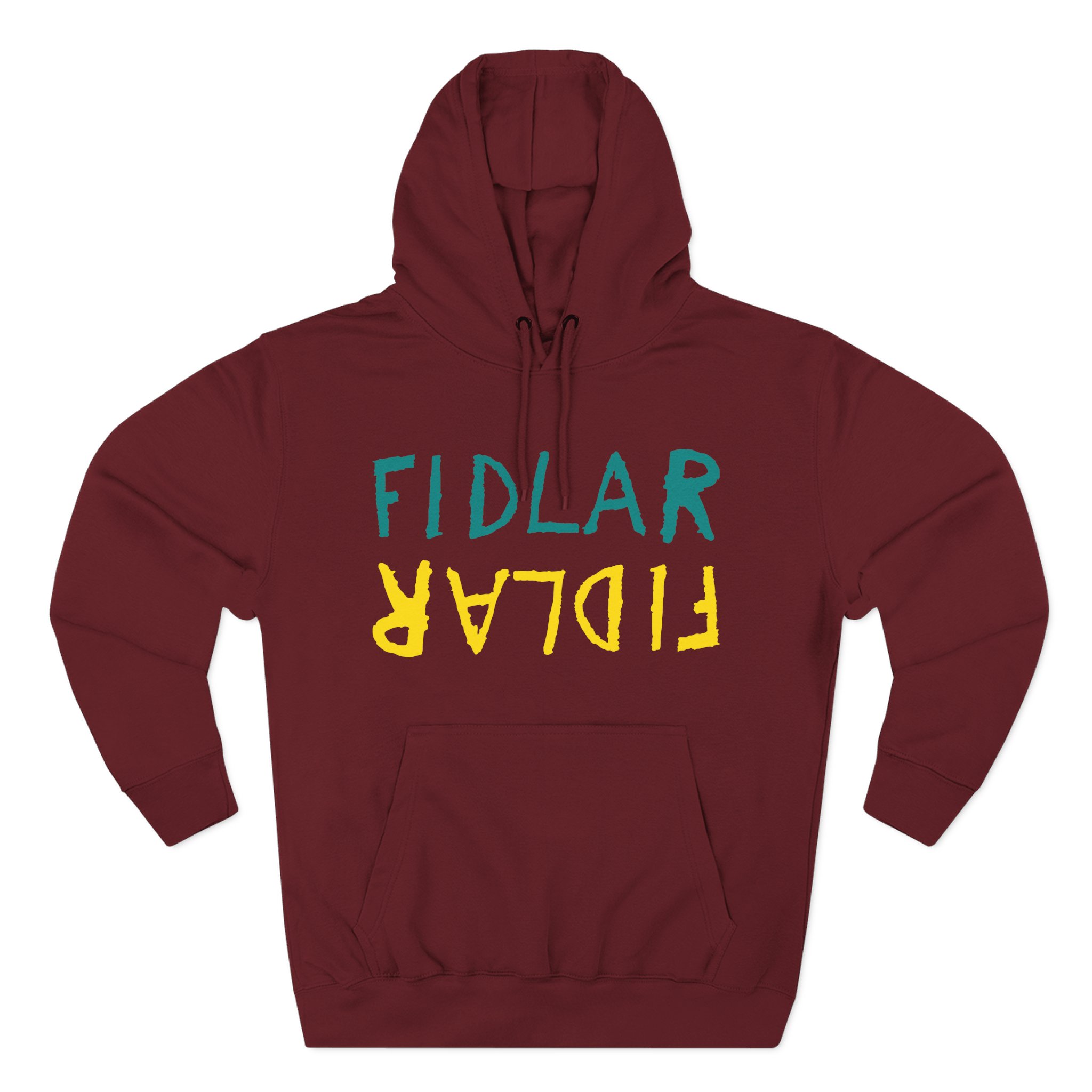 Fidlar Three-Panel Fleece Hoodie