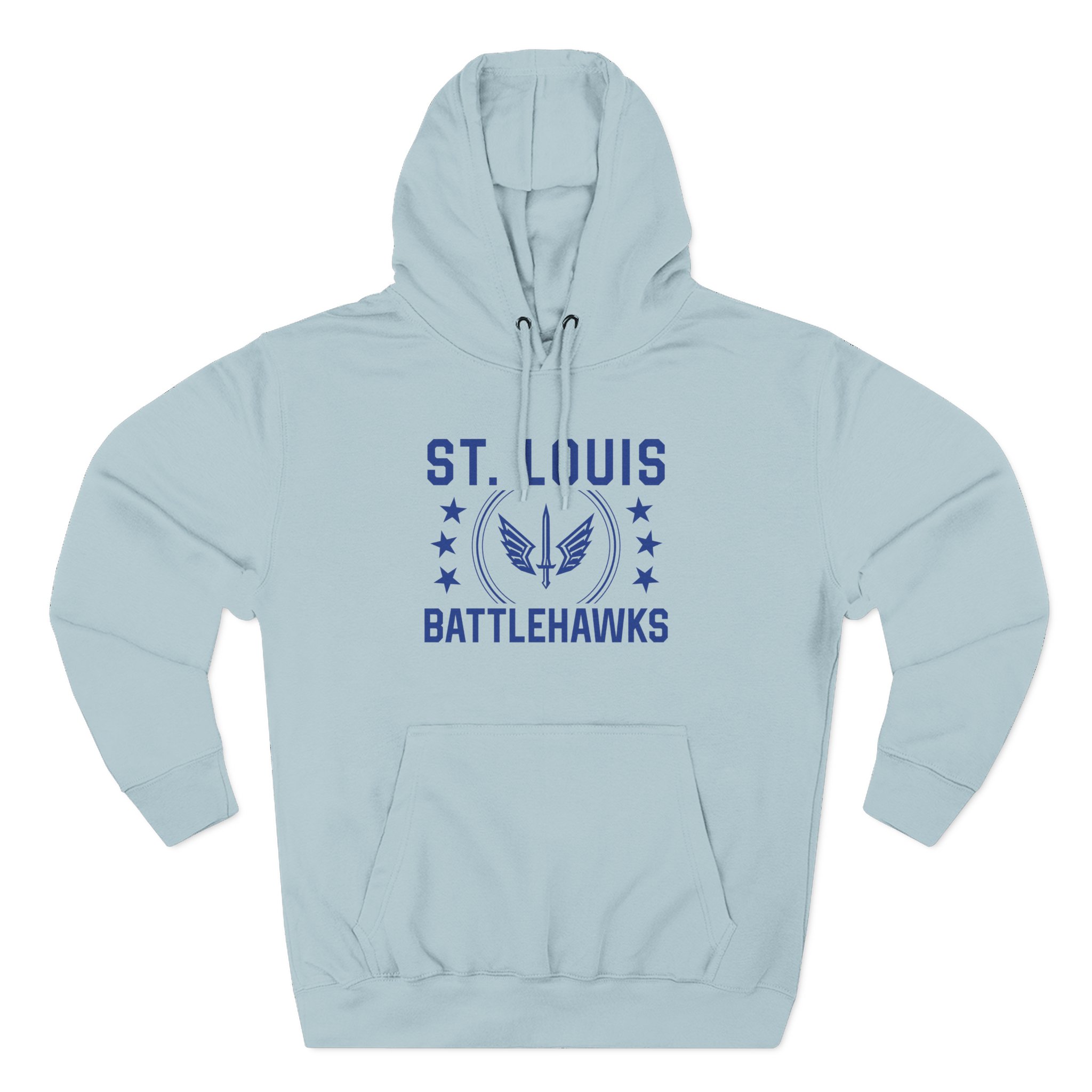 St. Louis Battlehawks Sportiqe Comfy Three-Panel Fleece Hoodie