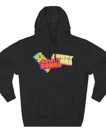 Aunty Donna Three Logo Three-Panel Fleece Hoodie