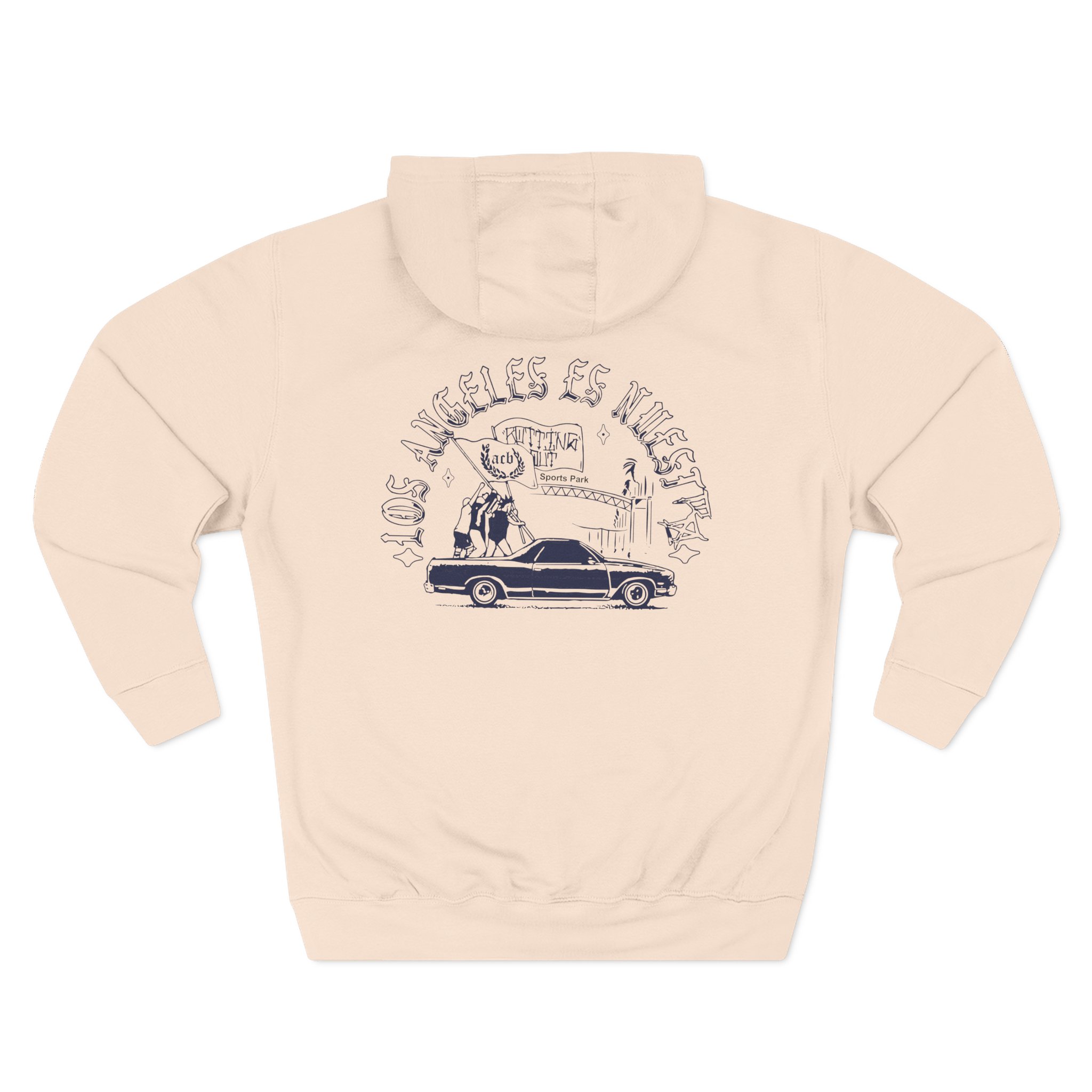 Rotting Out Three-Panel Fleece Hoodie