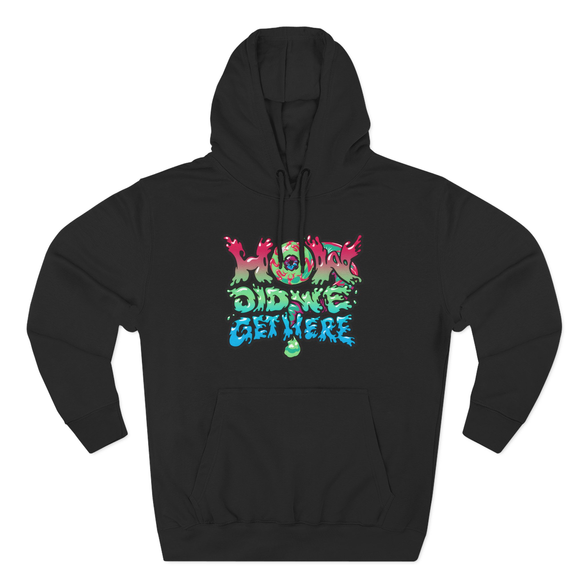 How Did We Get Here Three-Panel Fleece Hoodie