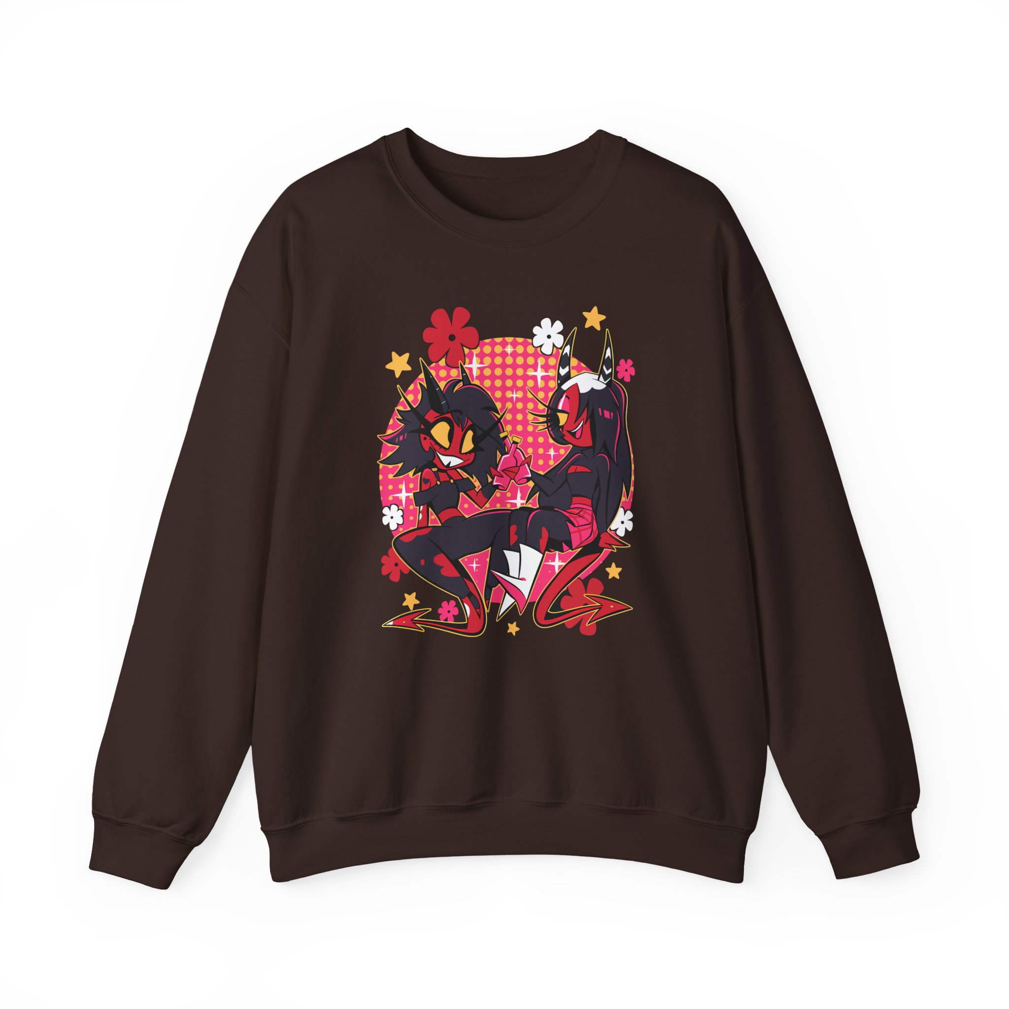 Vivziepop Hells Belles Unisex Heavy Blendâ„¢ Crewneck Sweatshirt