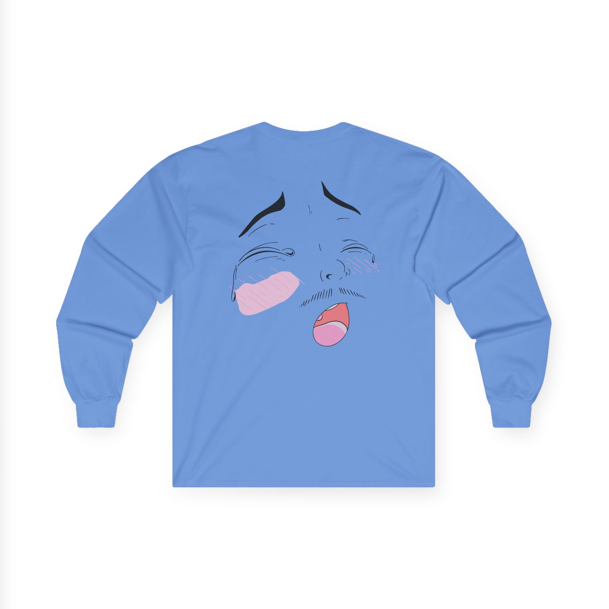 Hot Mulligan Ahegao Unisex Ultra Cotton Long Sleeve Tee