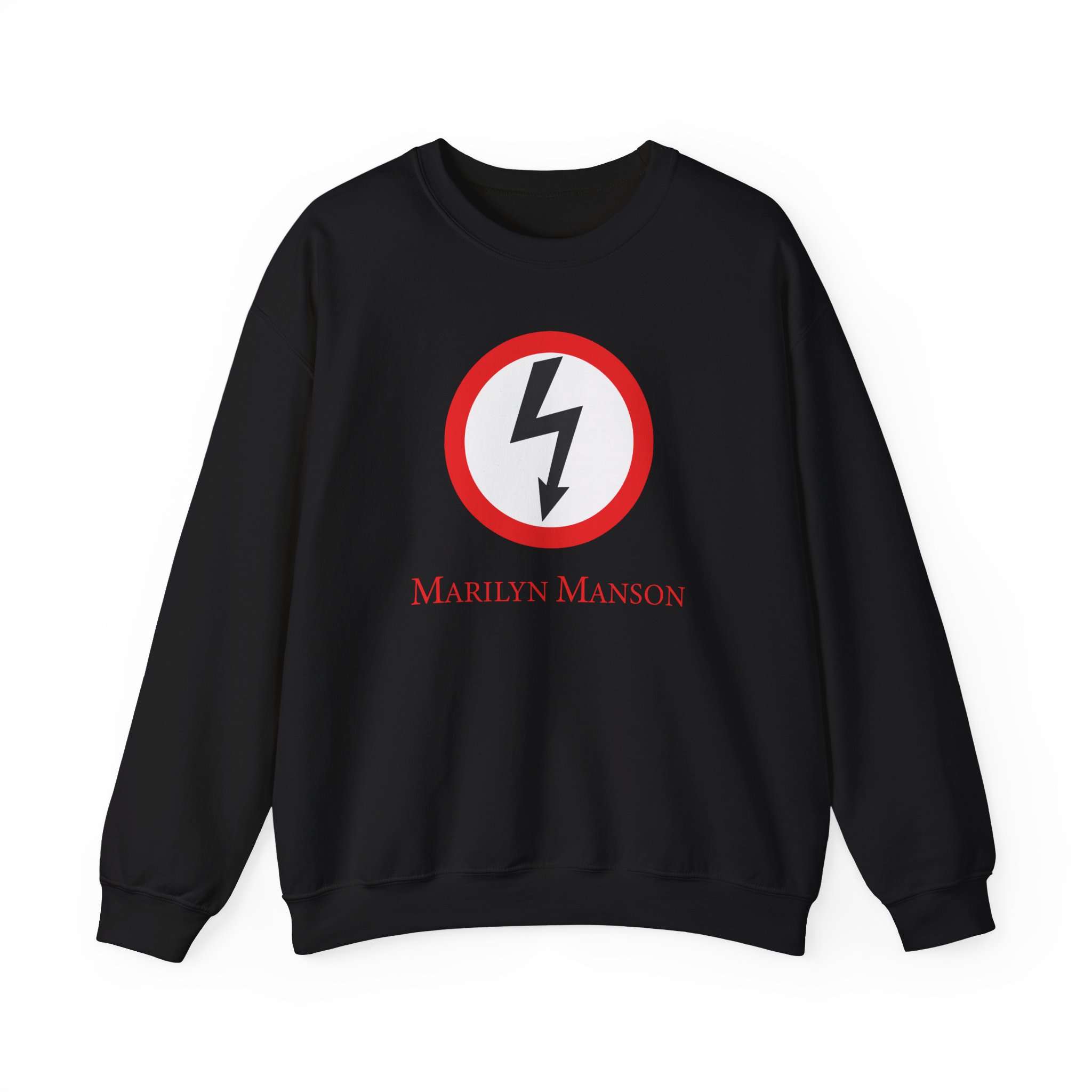Marilyn Manson Unisex Heavy Blendâ„¢ Crewneck Sweatshirt