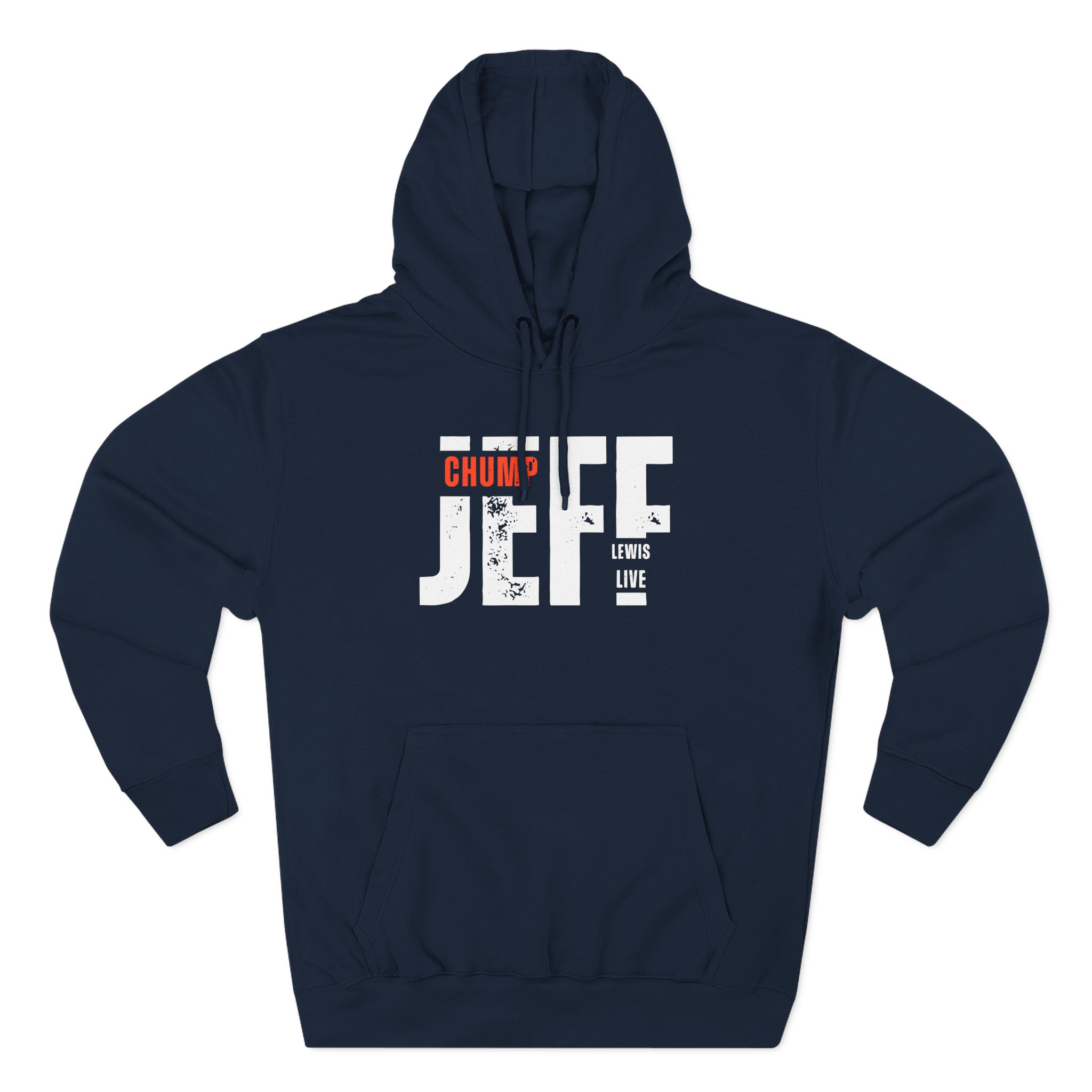 Jeffrey Lewis Jll Chump Three-Panel Fleece Hoodie