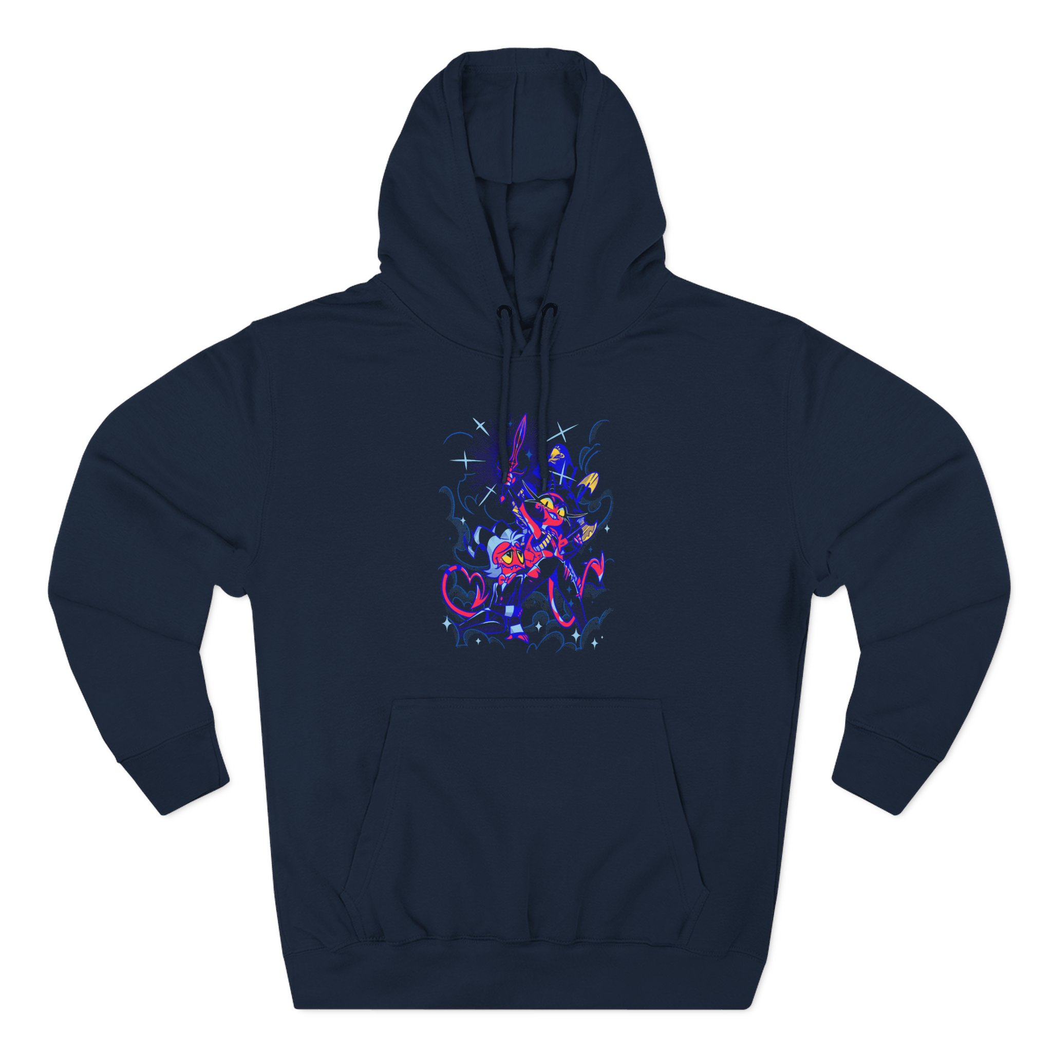 Vivziepop M&m Battle Dressed Three-Panel Fleece Hoodie