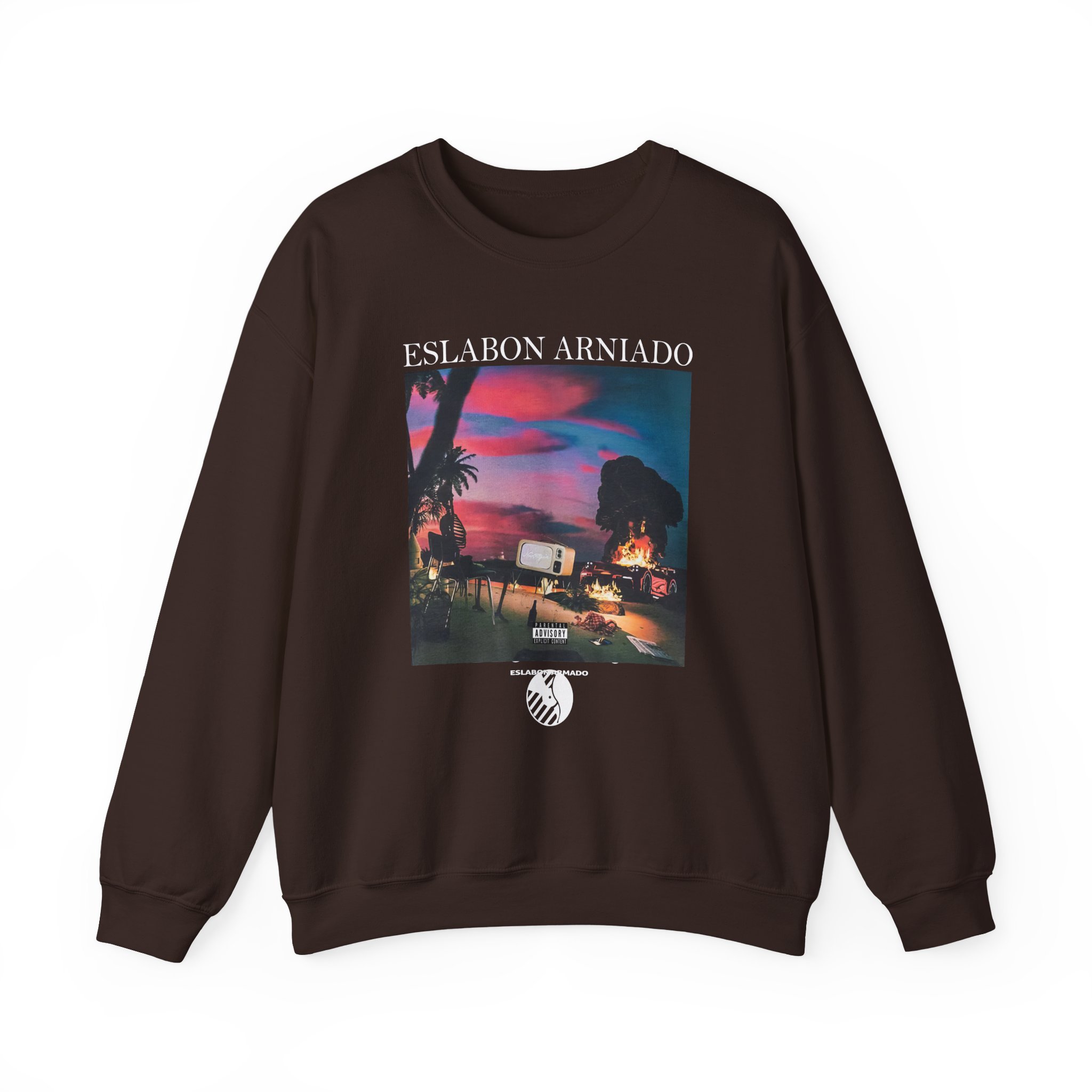 Eslabon Armado Nostalgia Album Unisex Heavy Blendâ„¢ Crewneck Sweatshirt