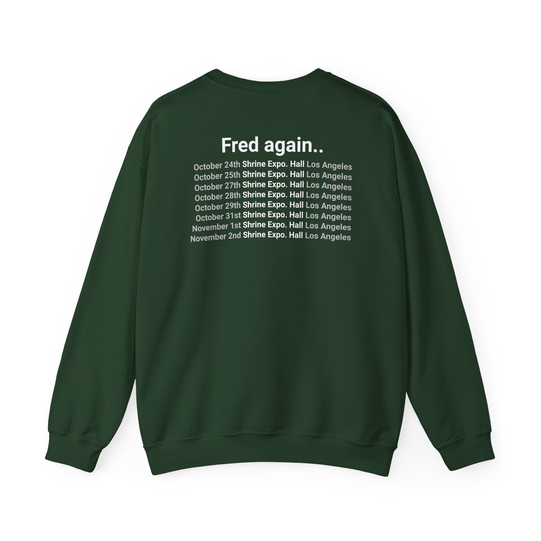 Fred Again Shrine Again Unisex Heavy Blendâ„¢ Crewneck Sweatshirt