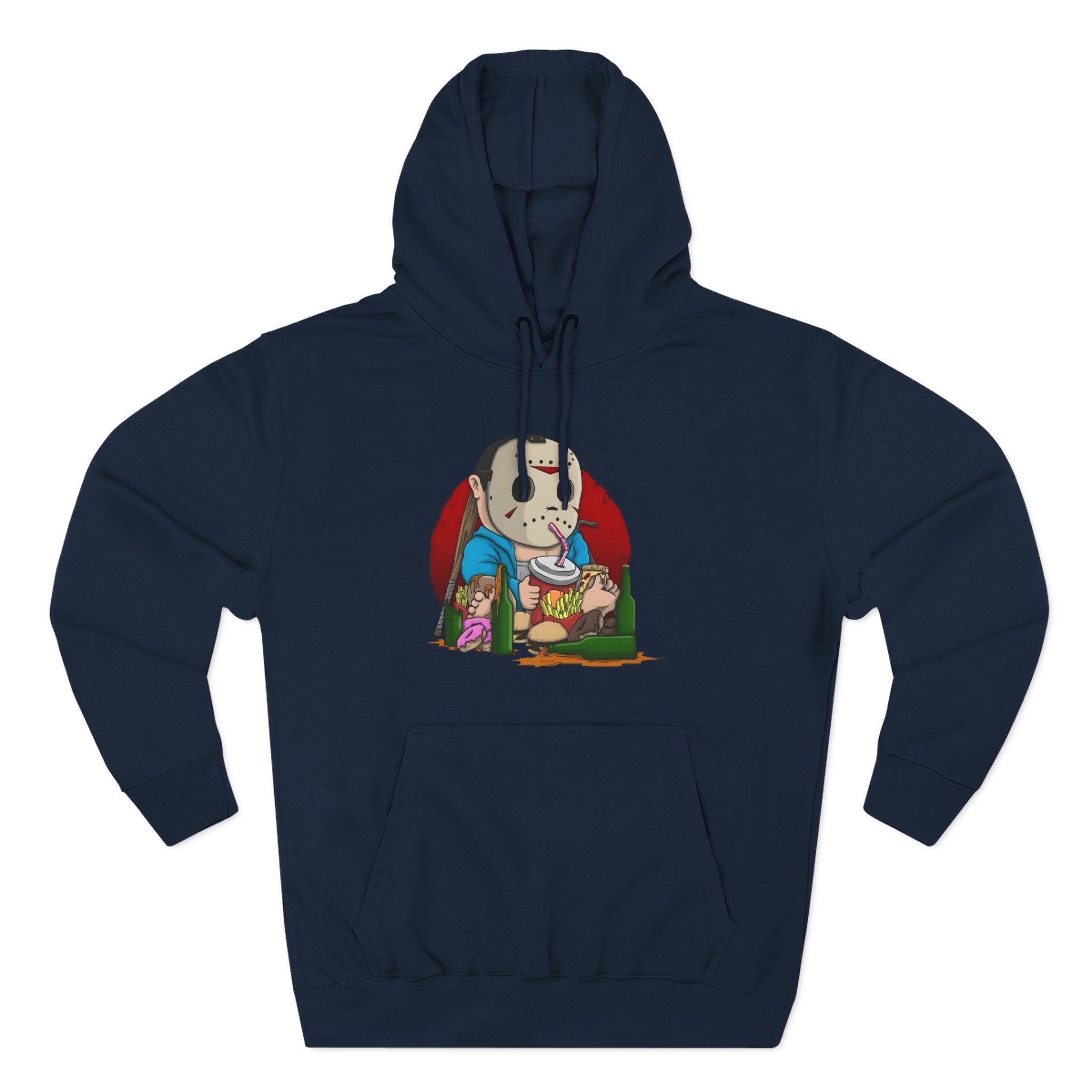 H2odelirious Cute Jason Voorhees Three-Panel Fleece Hoodie