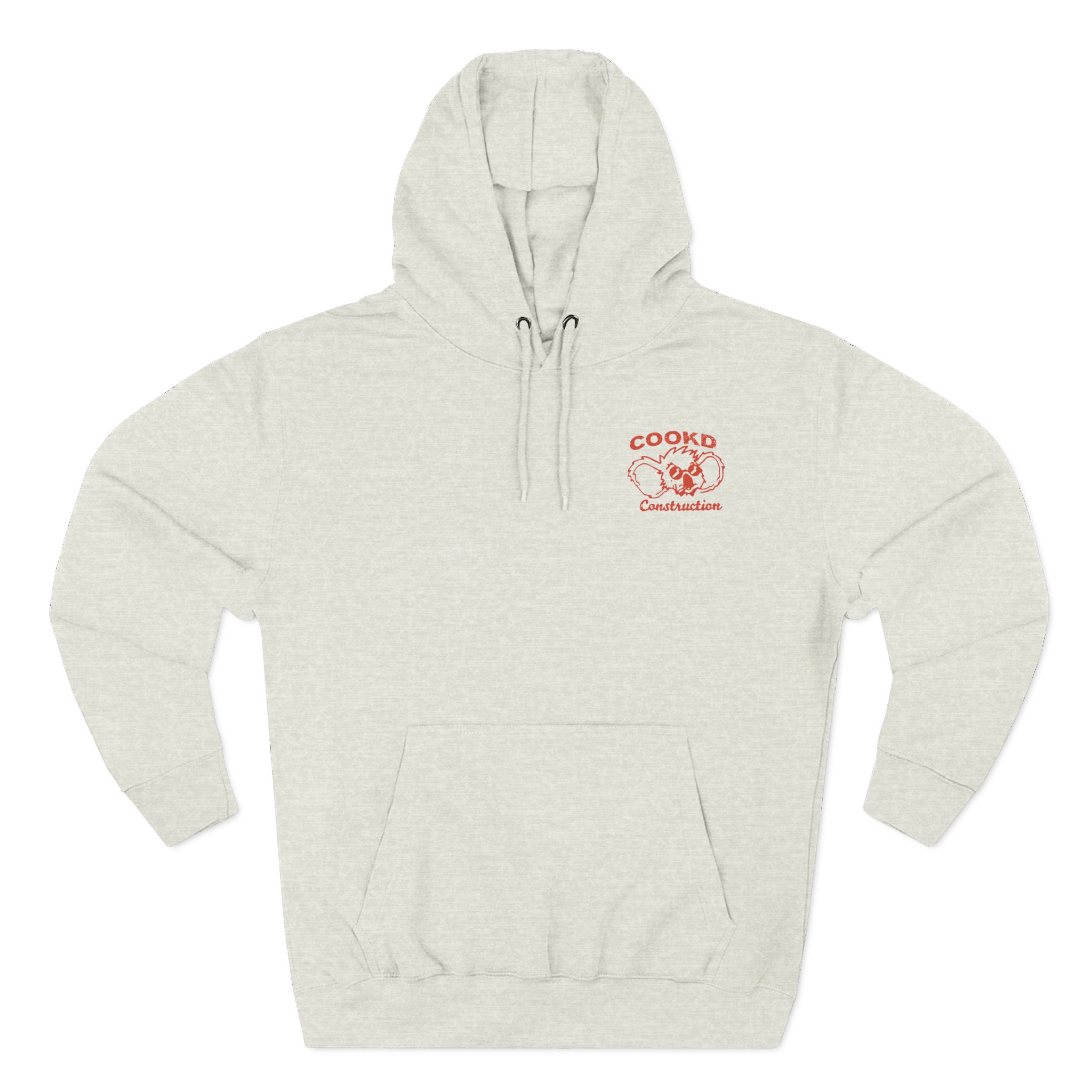 Cookd Construction Koala Three-Panel Fleece Hoodie