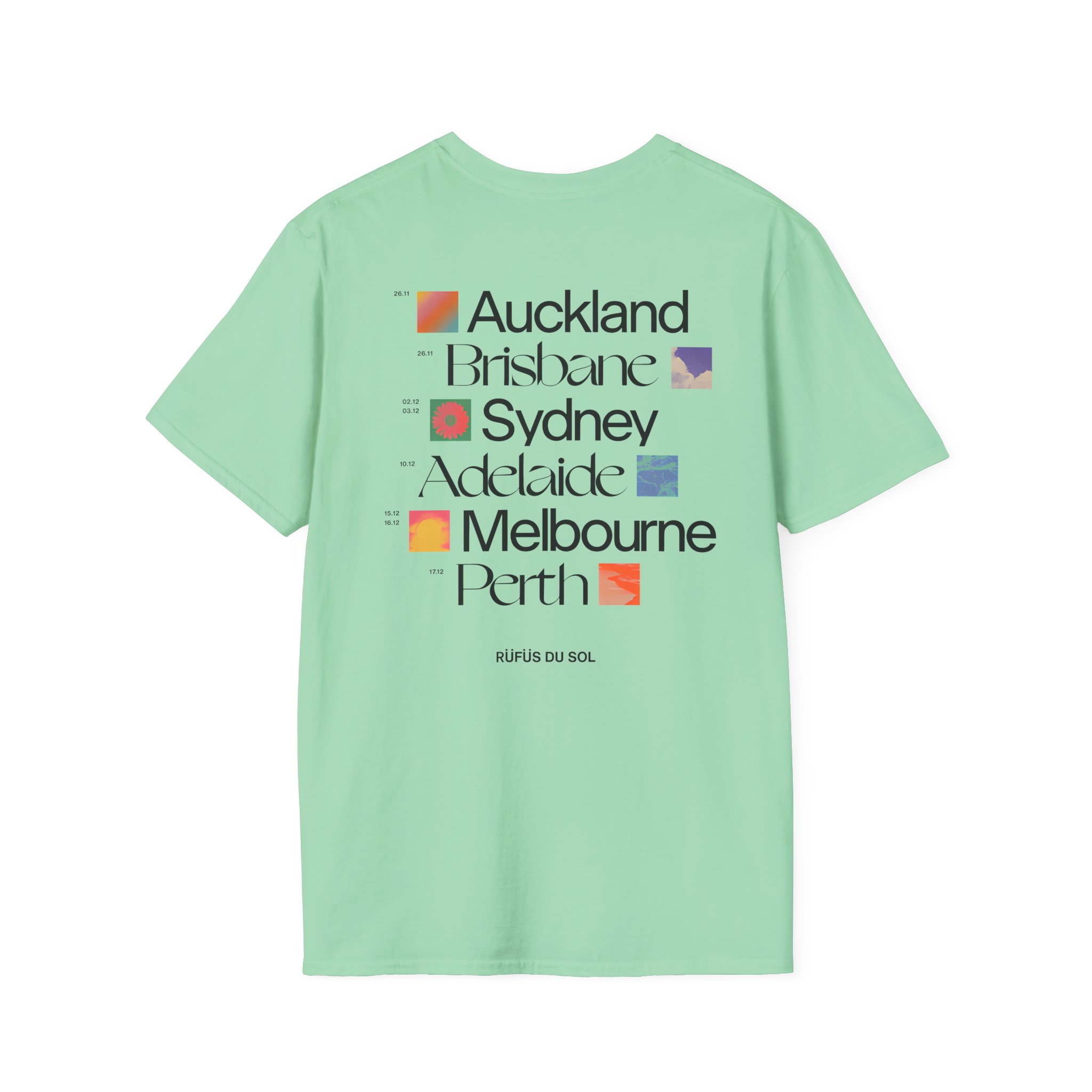 Rufus Du Sol Unisex Softstyle T-Shirt